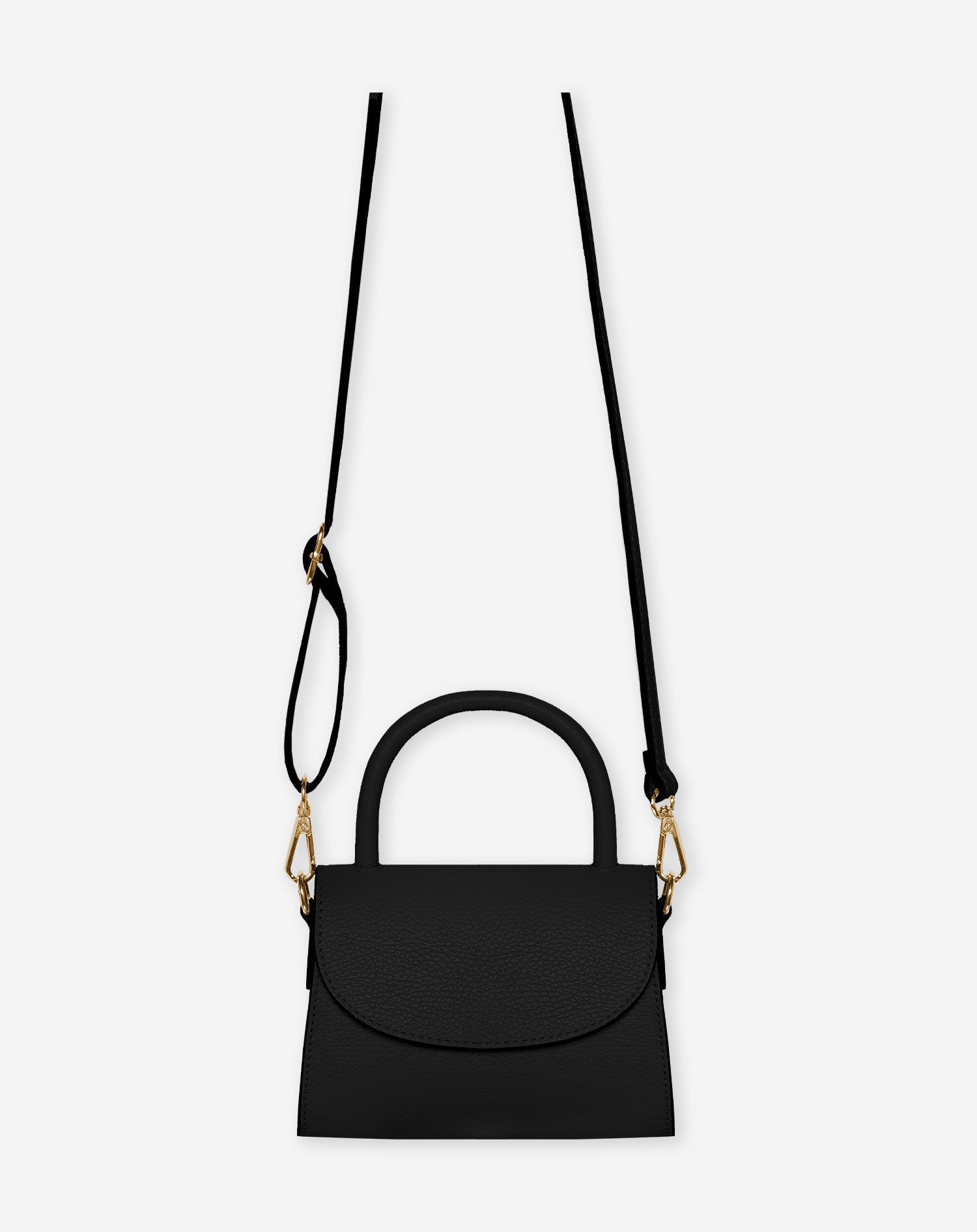 MILOU FLAP BAG BLACK