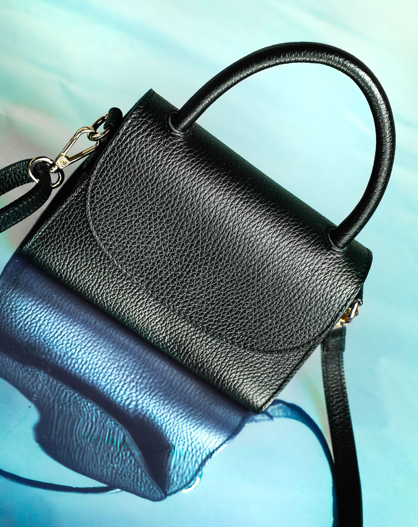 MILOU FLAP BAG BLACK