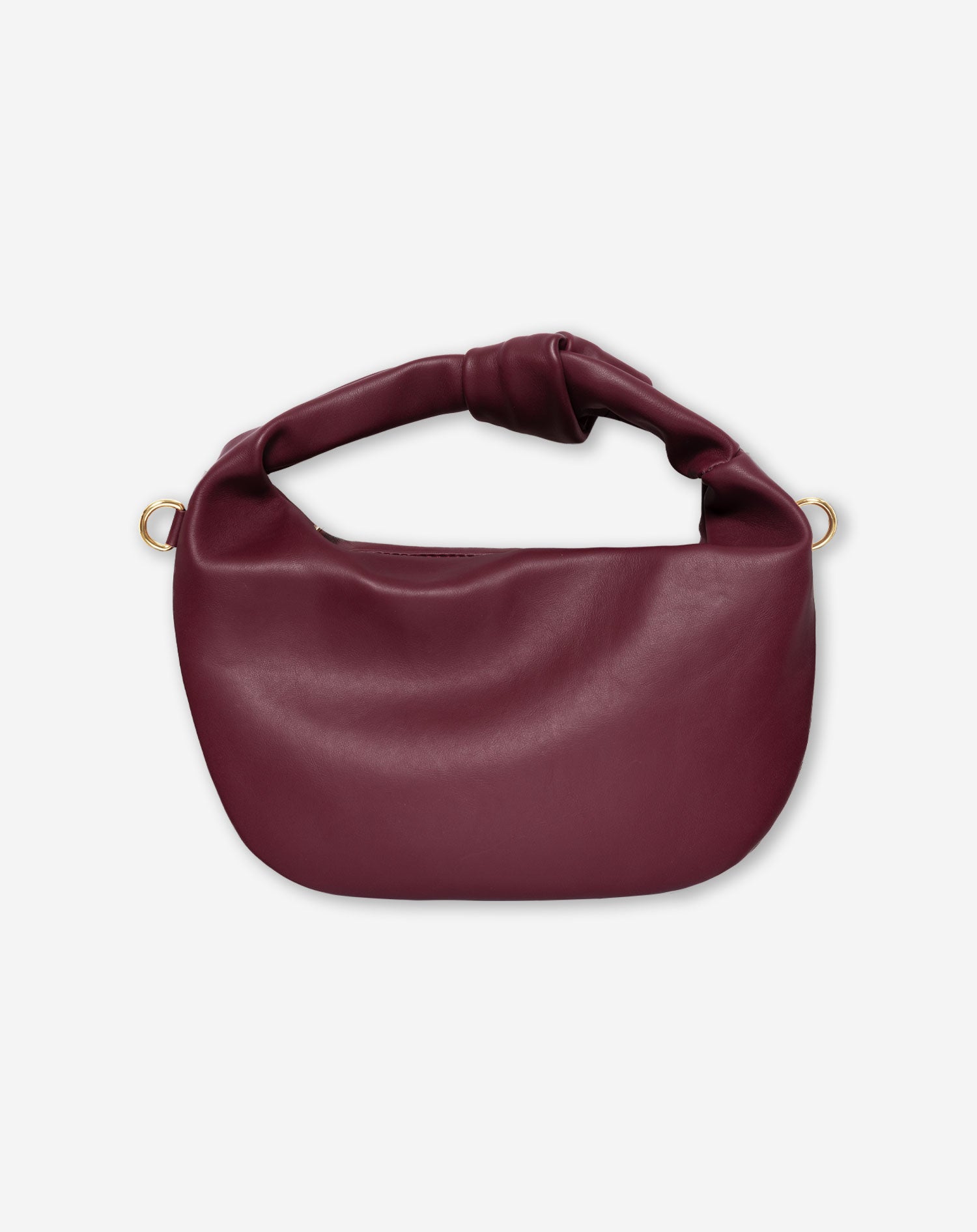 MIMMI KNOTTED BAG BORDEAUX