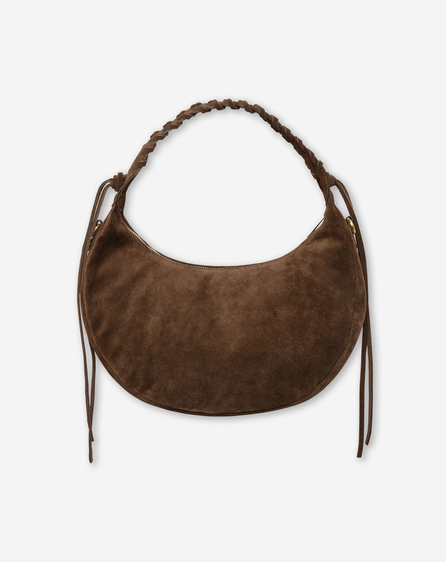 MANOU SUEDE BAG BROWN