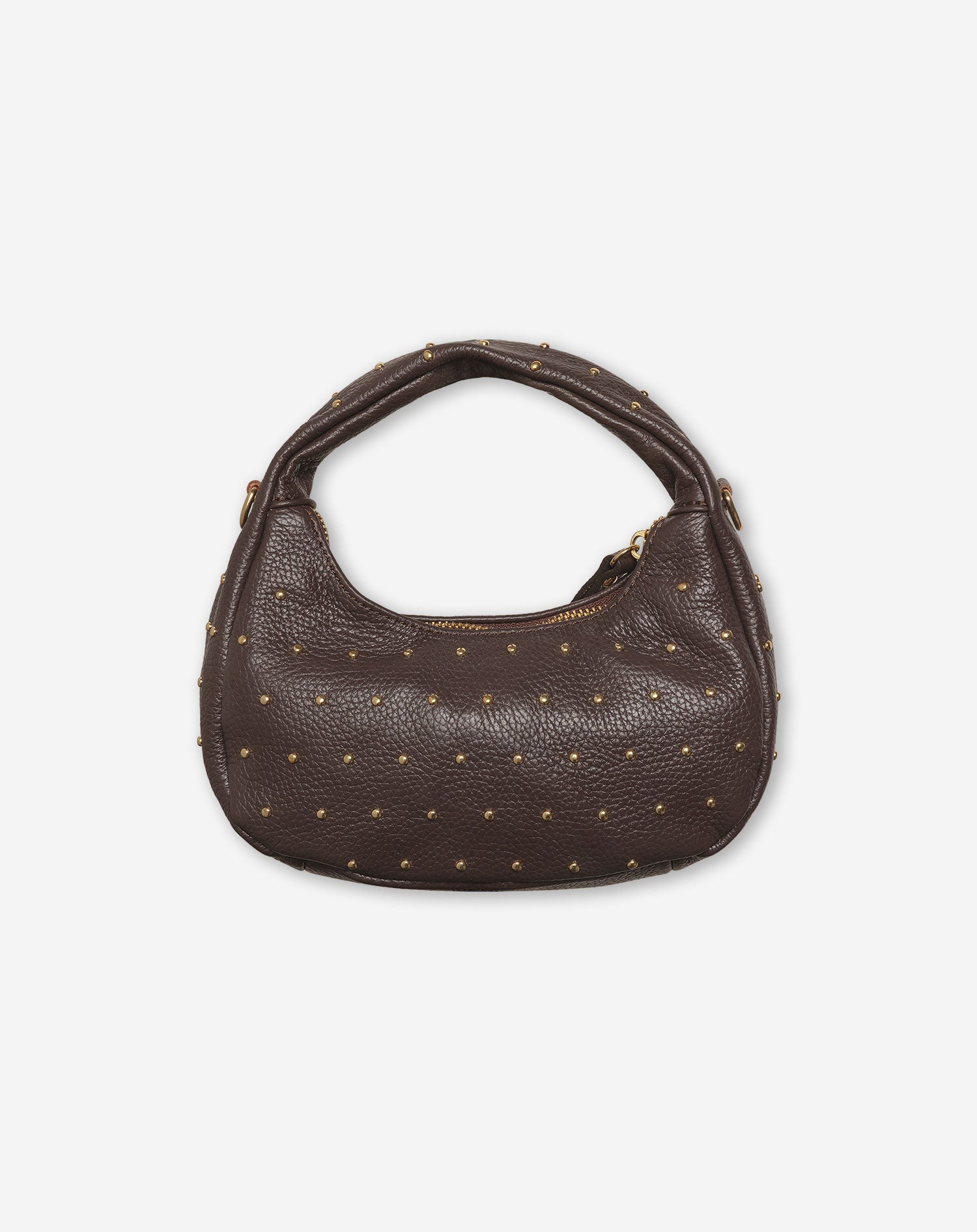 ROSALIE STUD BAG BROWN
