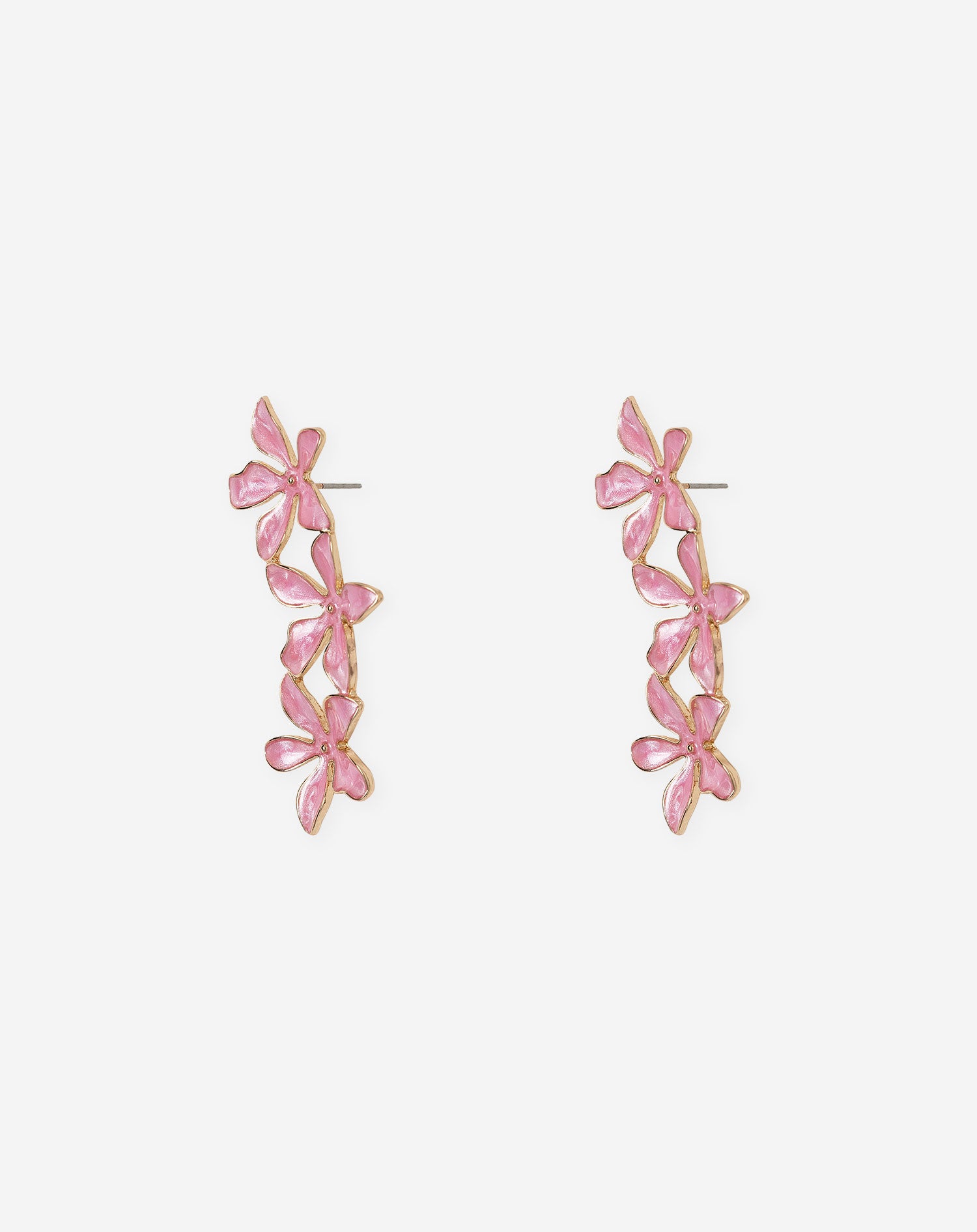 FLORINE EARRINGS ROZE