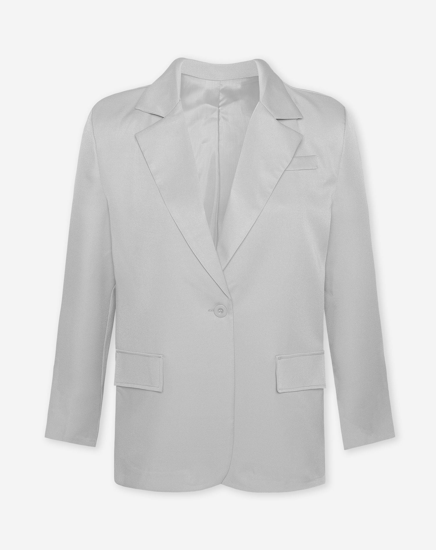 LIZZY OVERSIZED BLAZER LICHTGRIJS