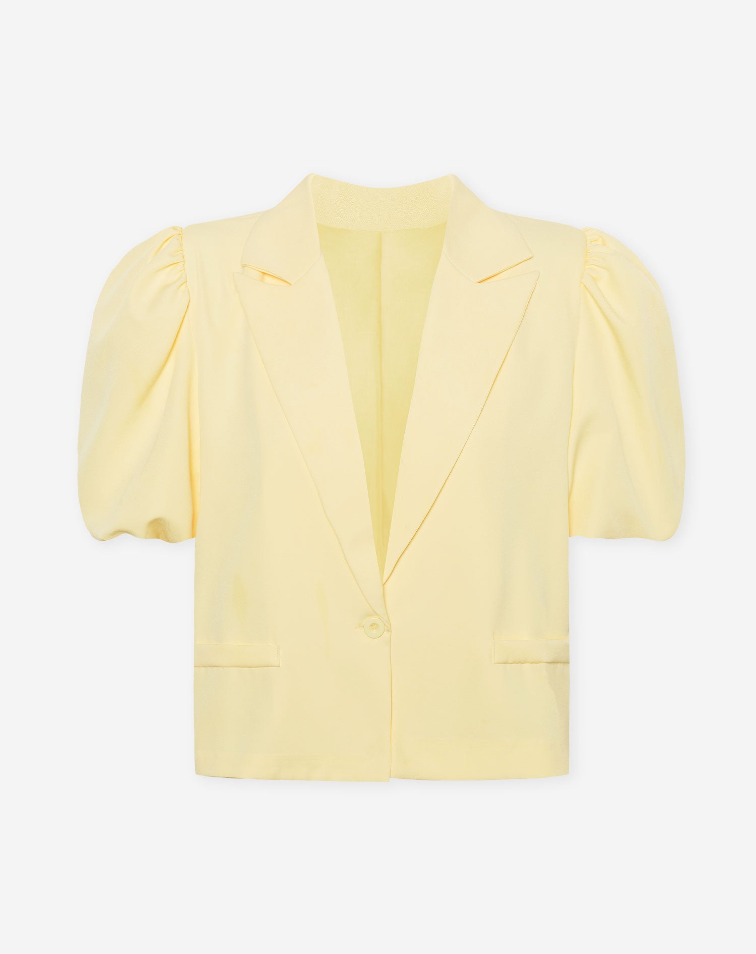 LIZZY PUFF SLEEVE BLAZER BOTERGEEL