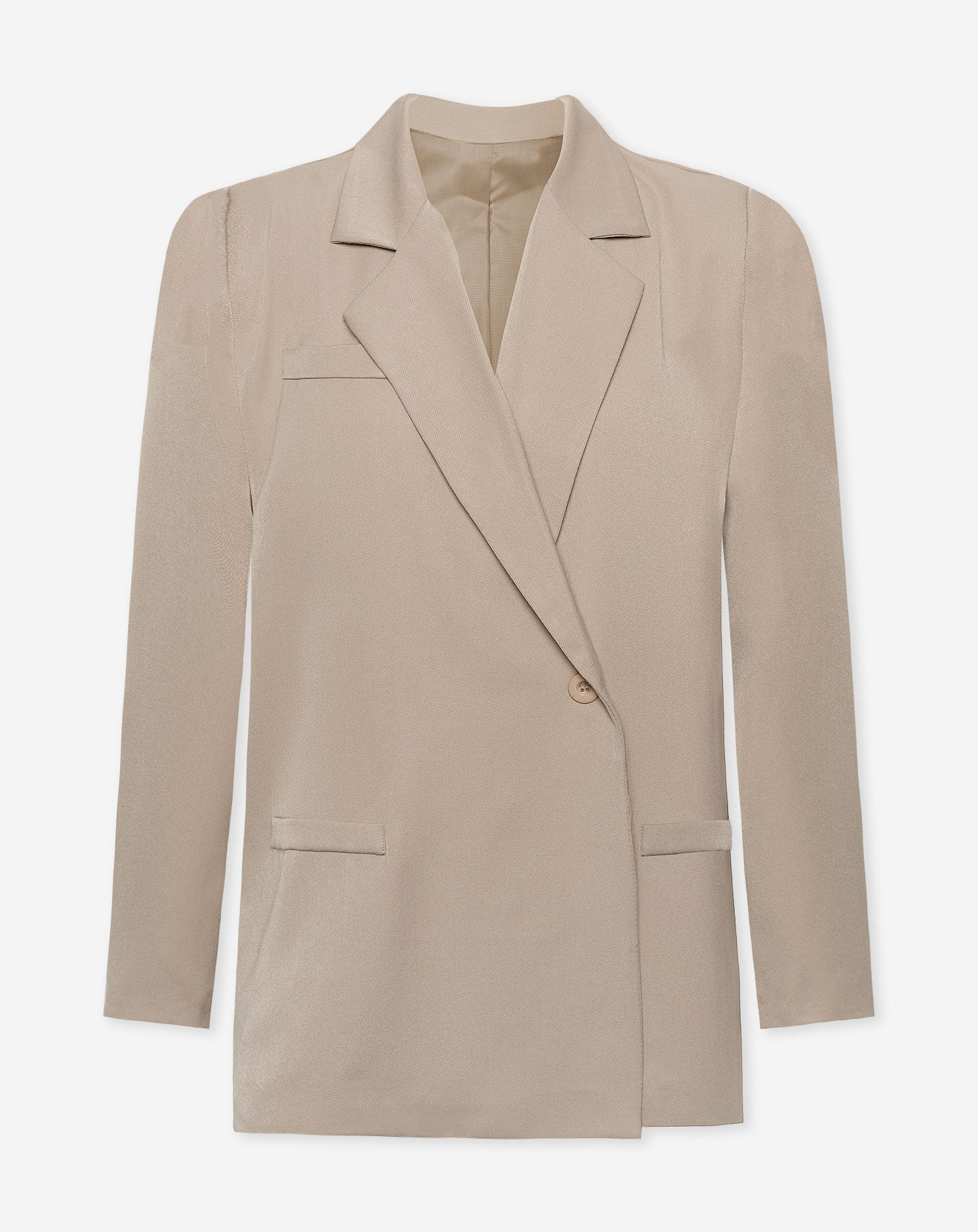 IRIS BOXY BLAZER BEIGE