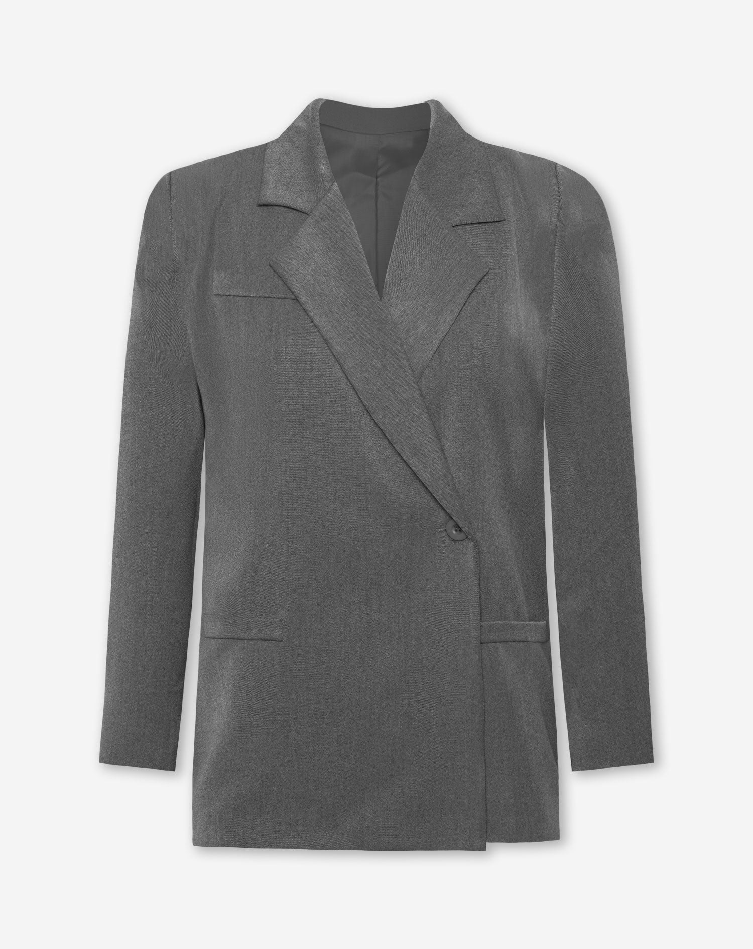 IRIS BOXY BLAZER GRIJS