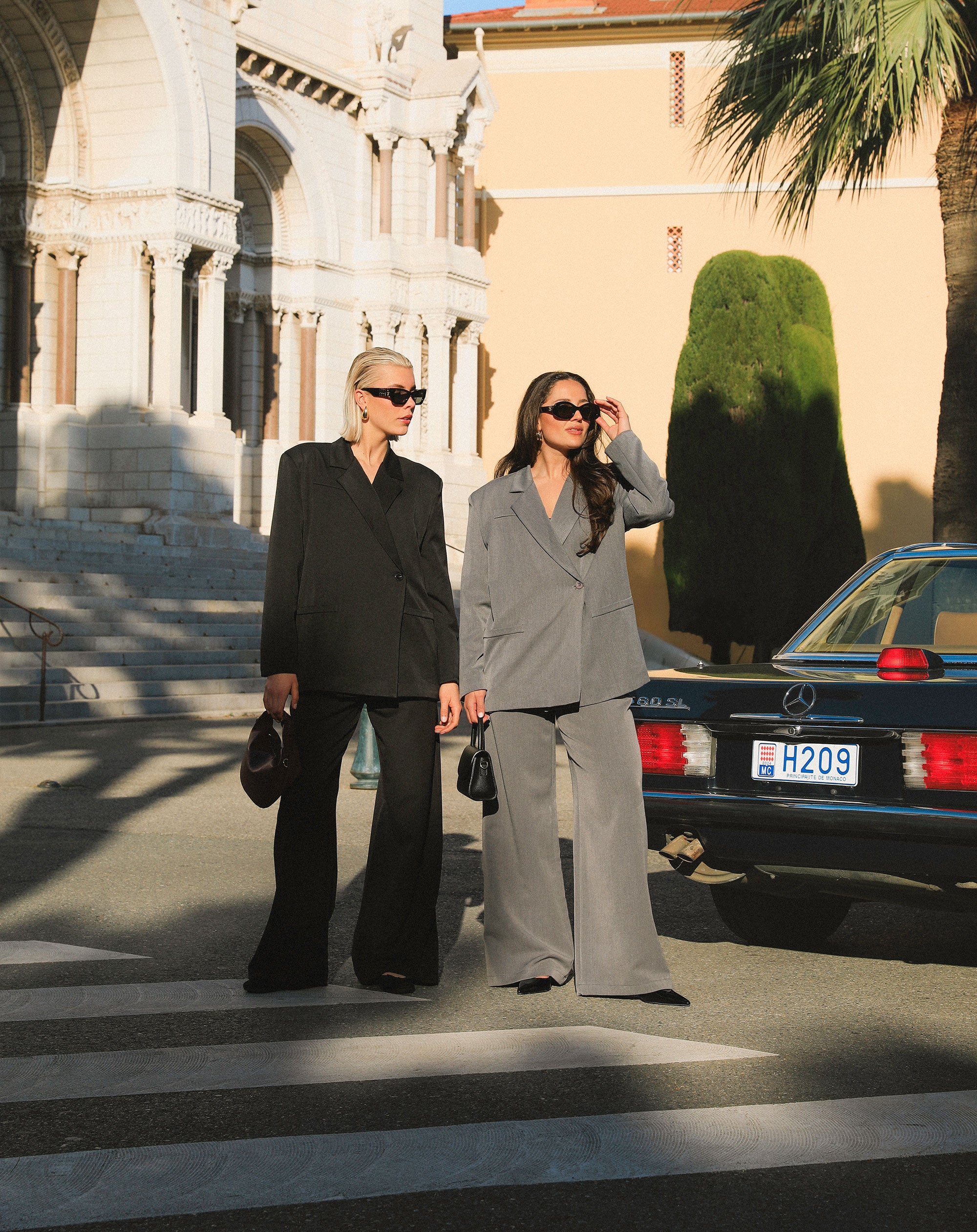 IRIS BOXY BLAZER GRIJS