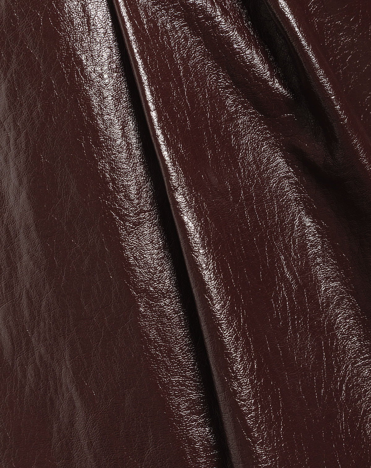 BERTA FAUX LEATHER SHORTS