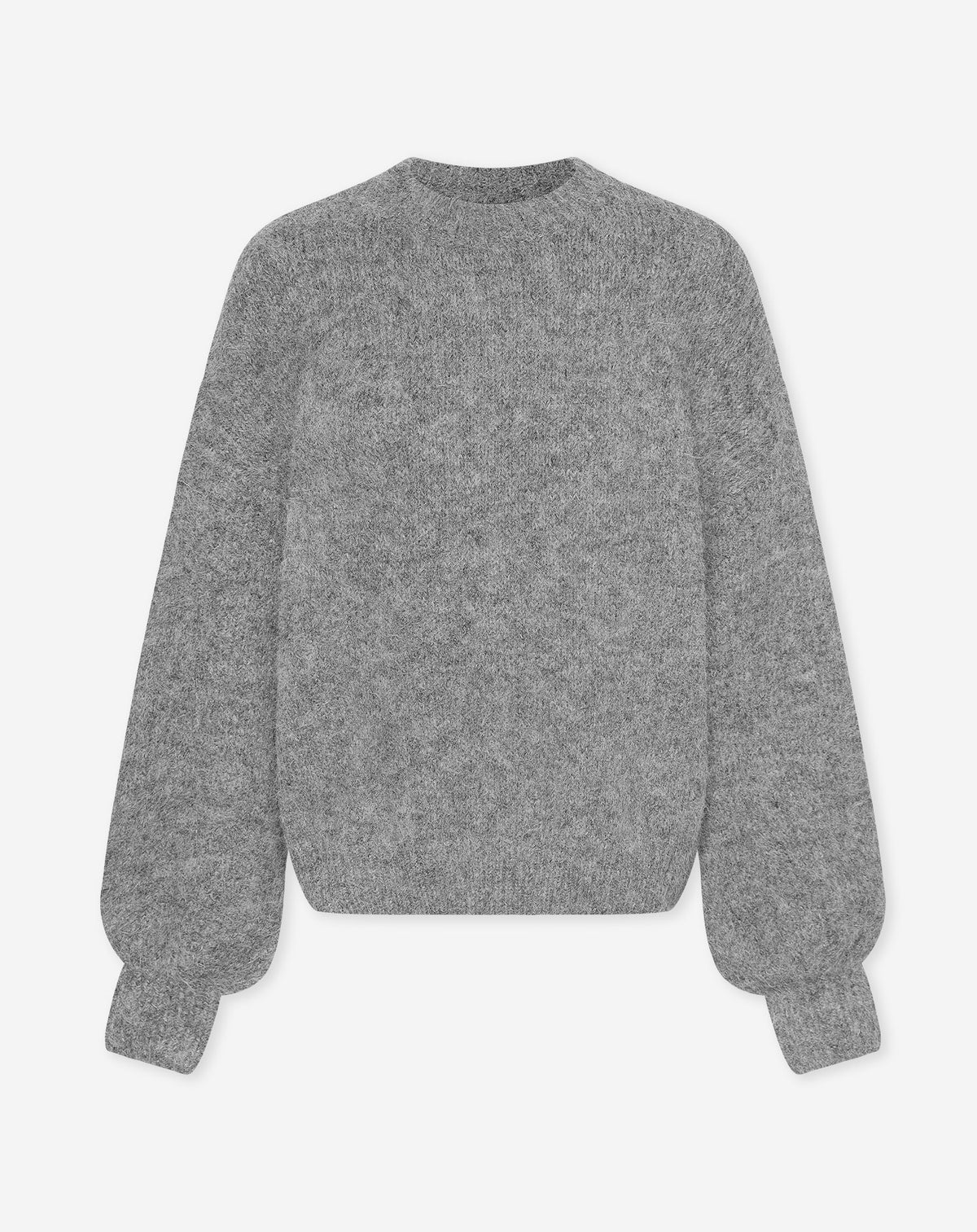 RAVI KNIT GREY MELEE