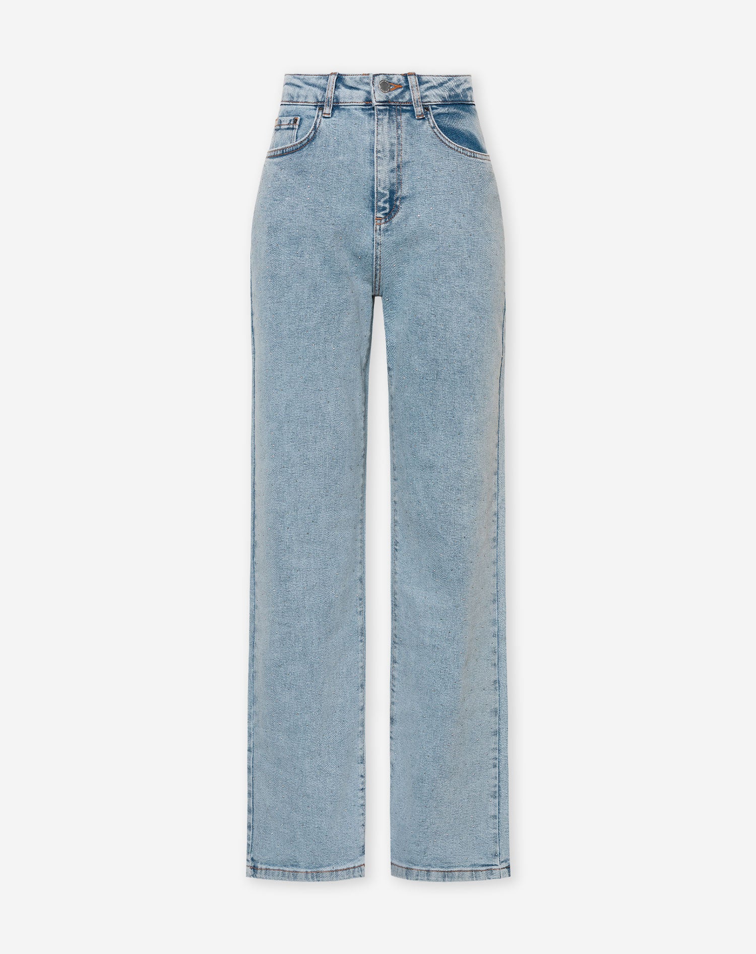 SMALL DIAMOND BOOTCUT JEANS BLAUW