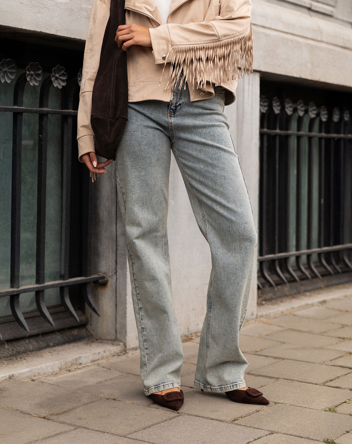 BOOTCUT JEANS VINTAGE BLUE