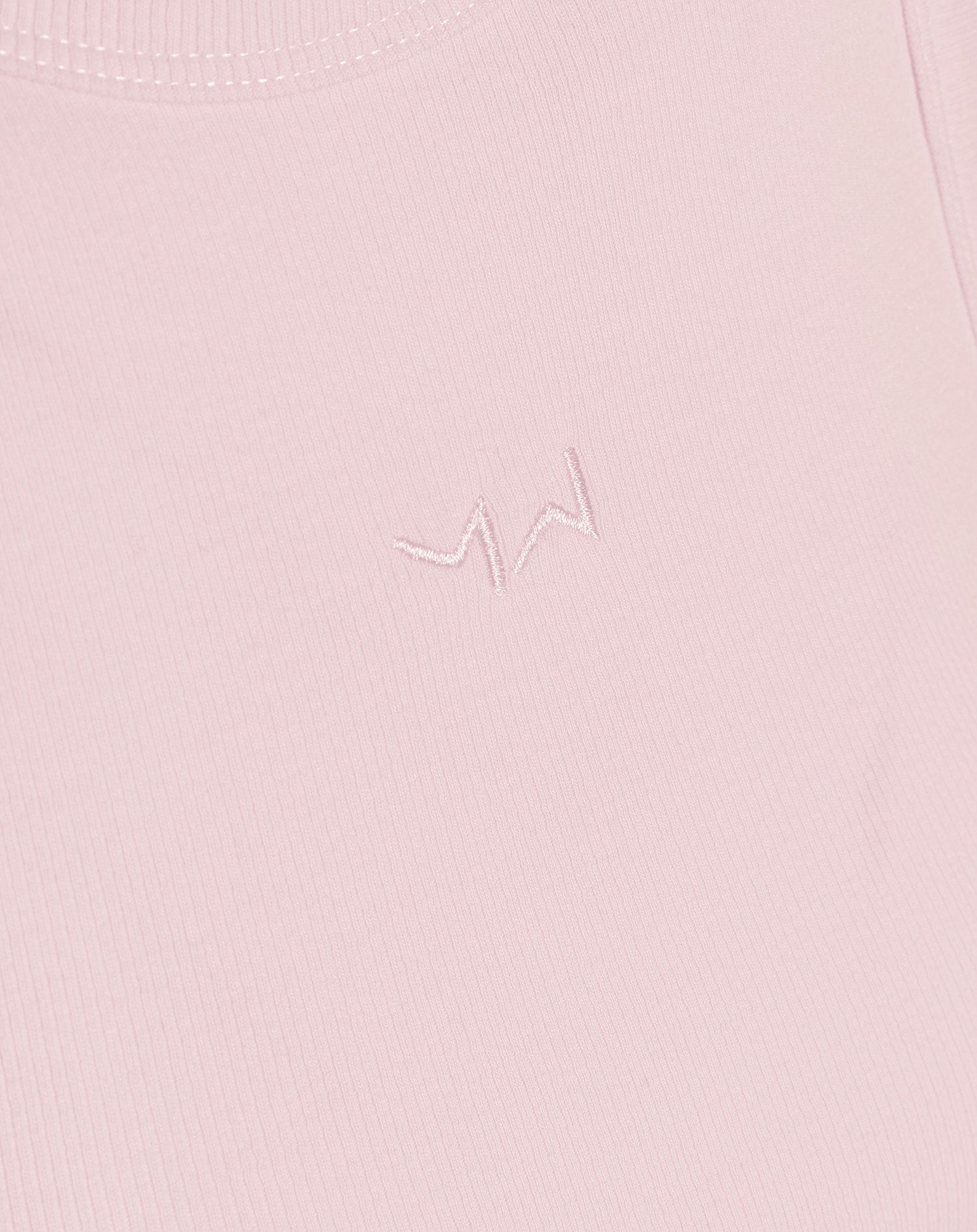 RACERBACK EMBROIDERY TOP LIGHT PINK