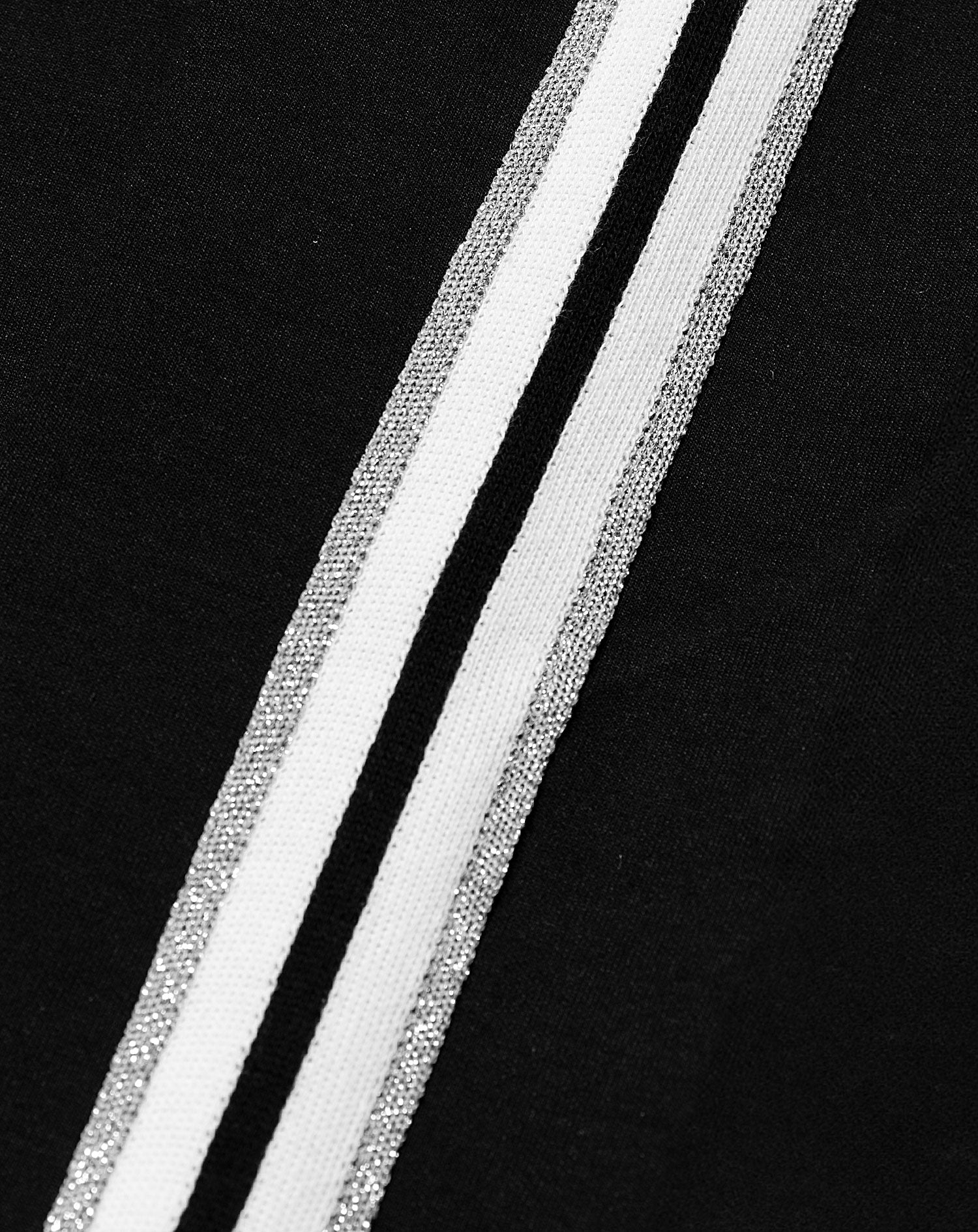 SCUBA PINTUCK TAPE PANTS ZWART