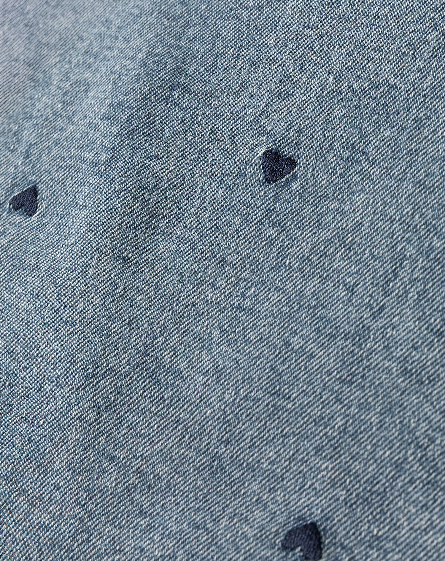 HEART BOOTCUT JEANS NAVY BLUE