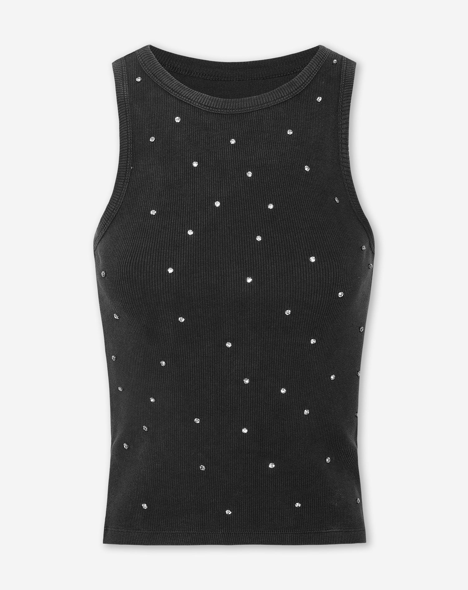 DIAMOND RACER BACK TOP GRIJS