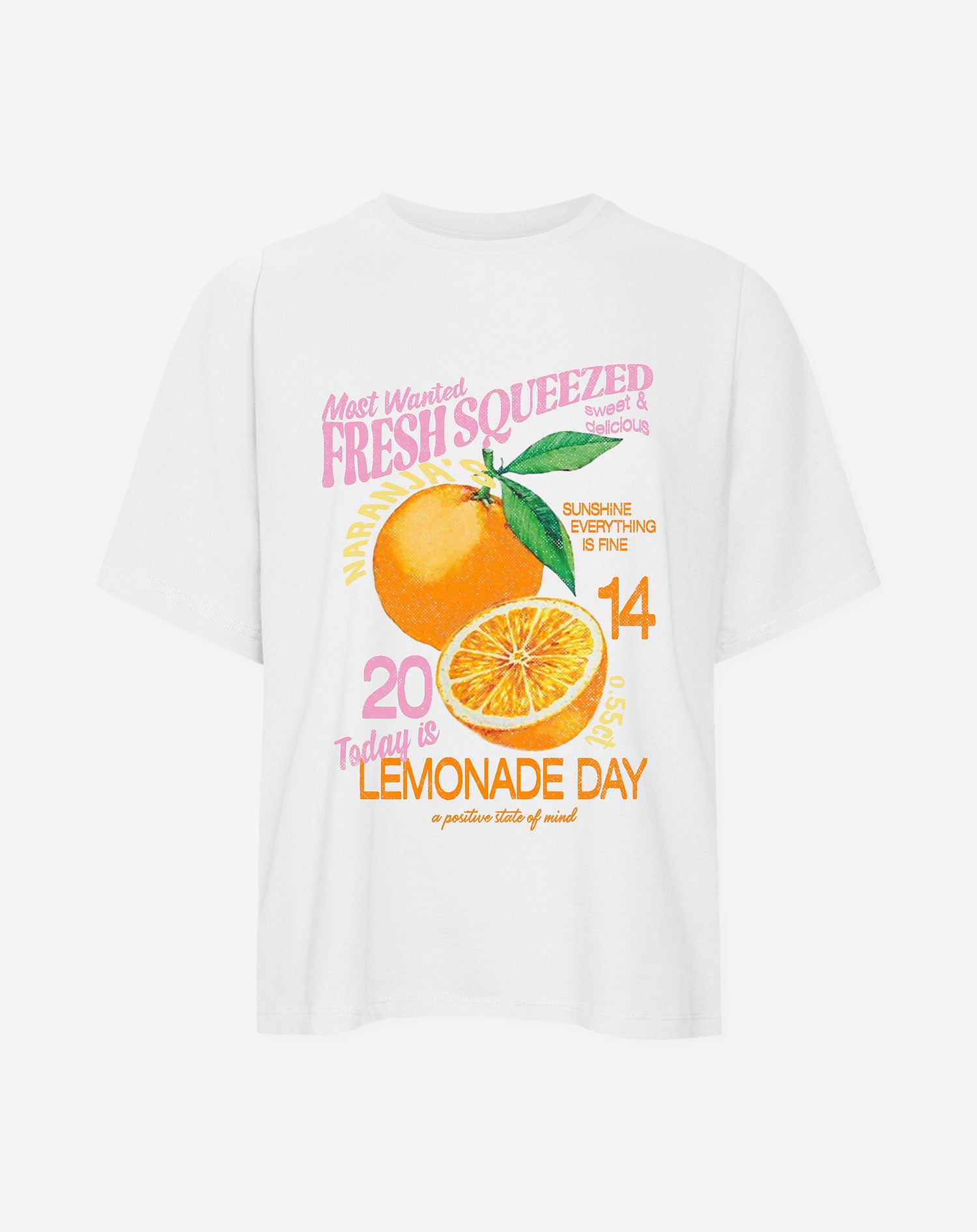 FRESH SQUEEZED OVERSIZED TEE CREAM