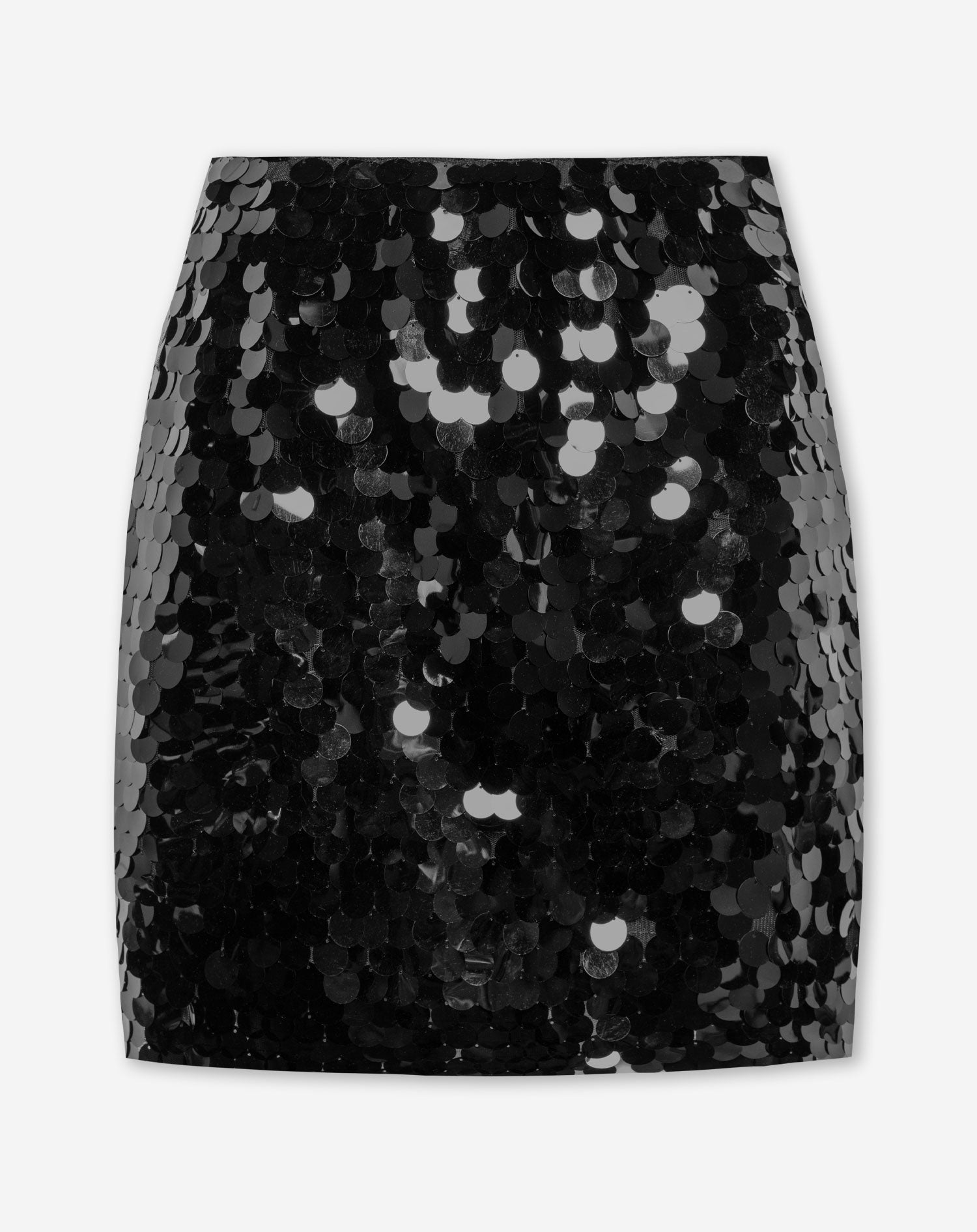 GIGI BIG SEQUIN SKIRT BLACK