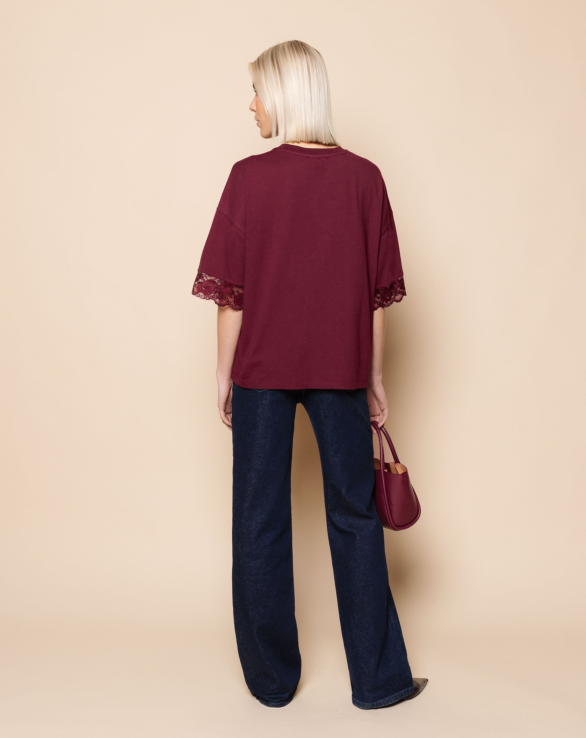 BOOTCUT JEANS DARK BLUE