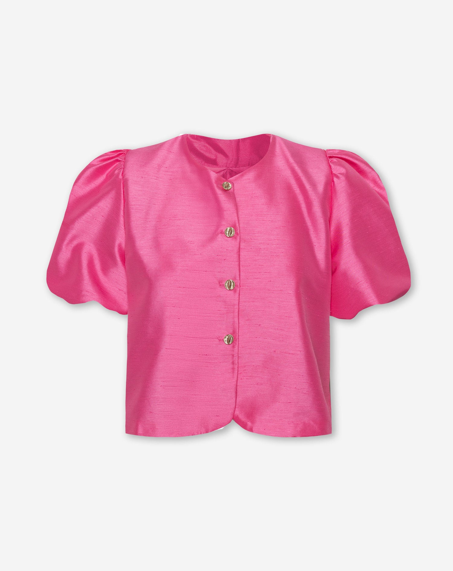 JADE PUFF SLEEVE BLAZER ROZE