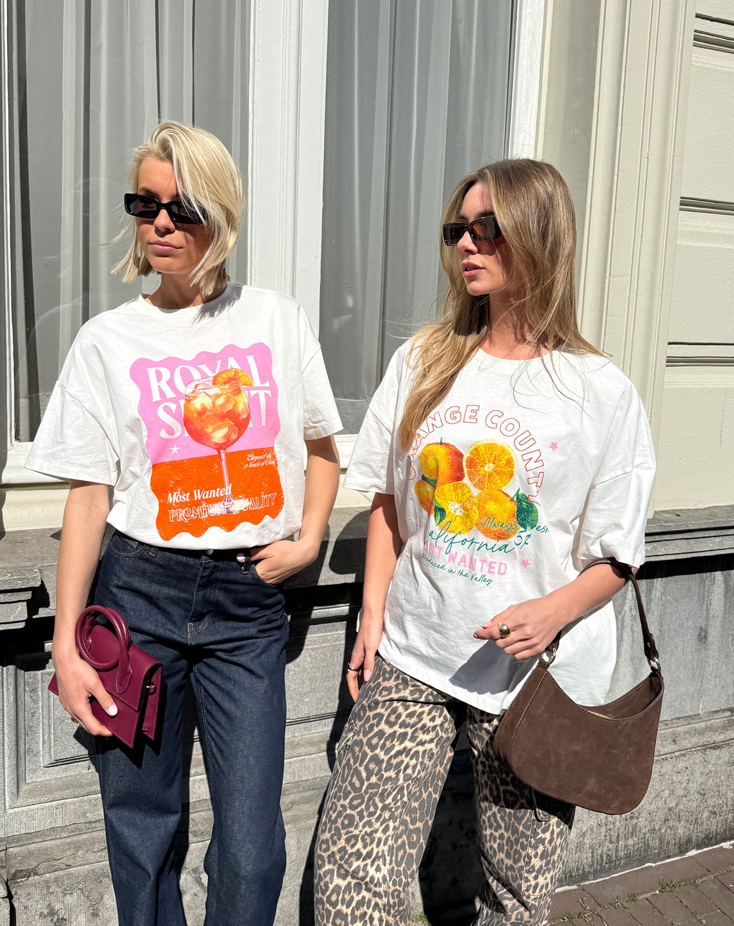 ROYAL SPIRIT OVERSIZED TEE CRÉME