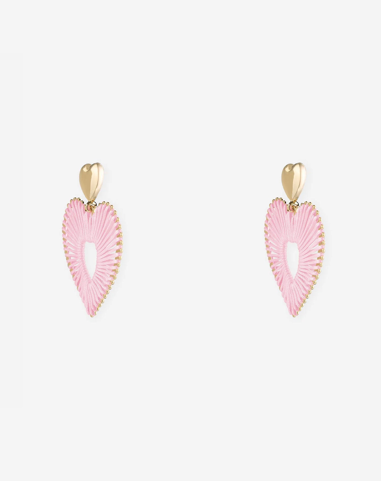COLORED HEART EARRINGS LICHTROZE