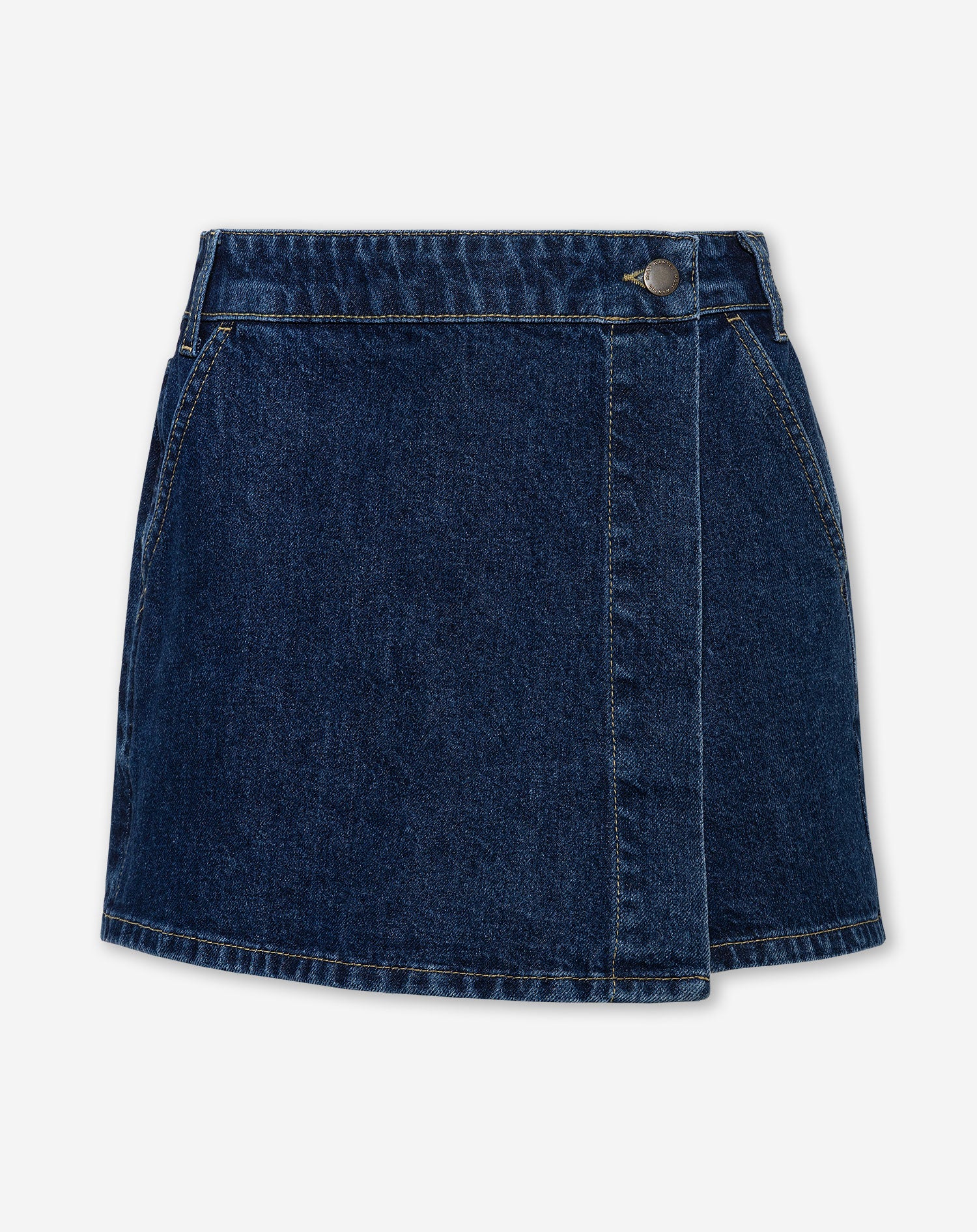 NORE DENIM SKORT DARK BLUE