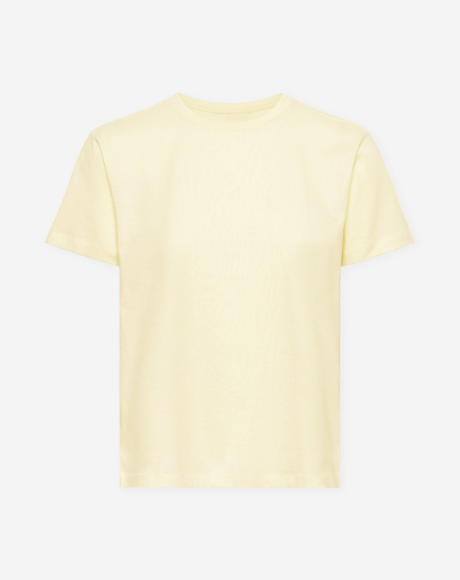 MILLENNIAL FITTED TEE BUTTER YELLOW