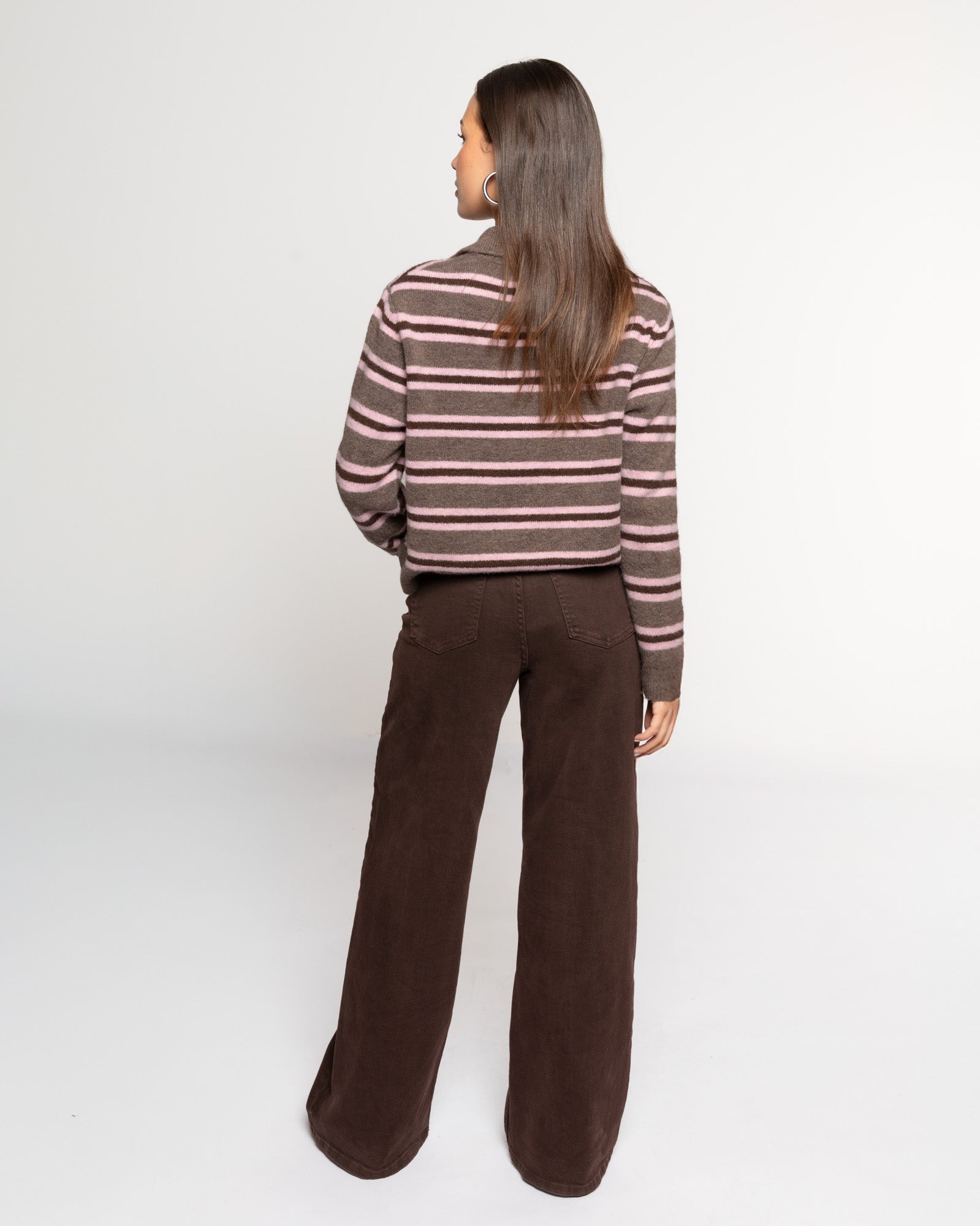 COMFORT WIDE LEG JEANS BRUIN