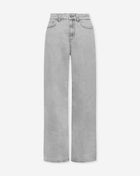 COMFORT WIDE LEG JEANS LIGHT GREY