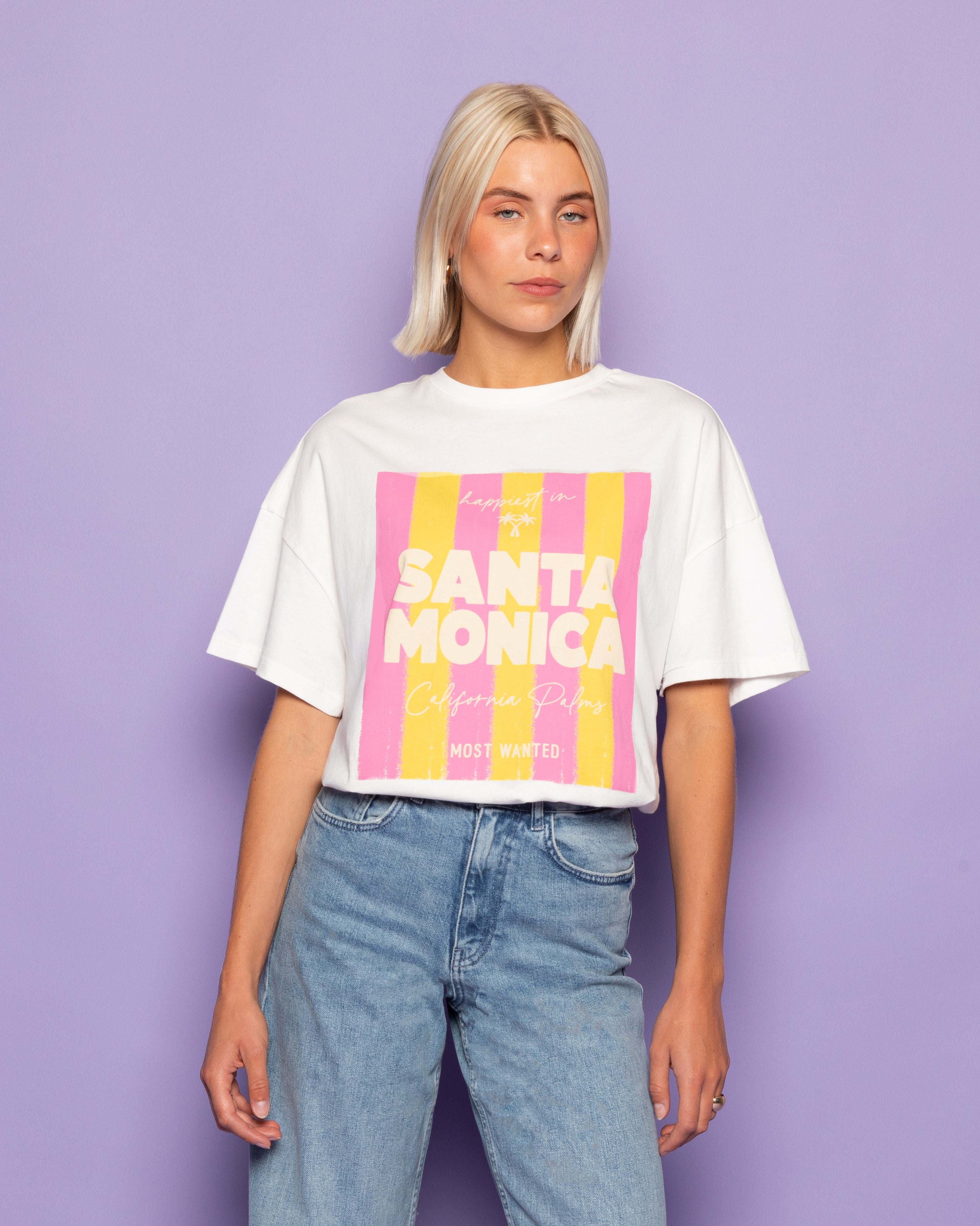 SANTA MONICA OVERSIZED TEE