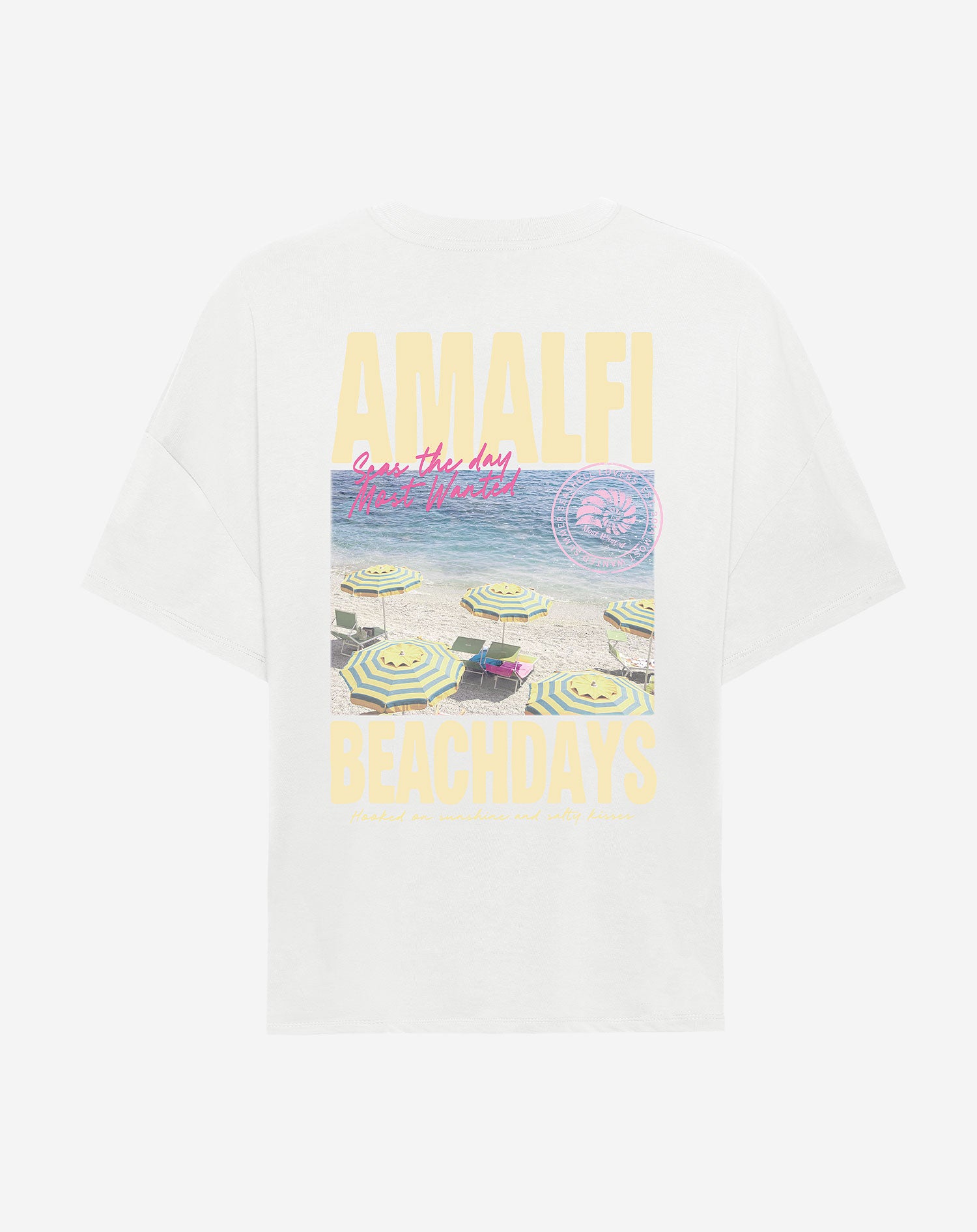 AMALFI OVERSIZED TEE CRÈME