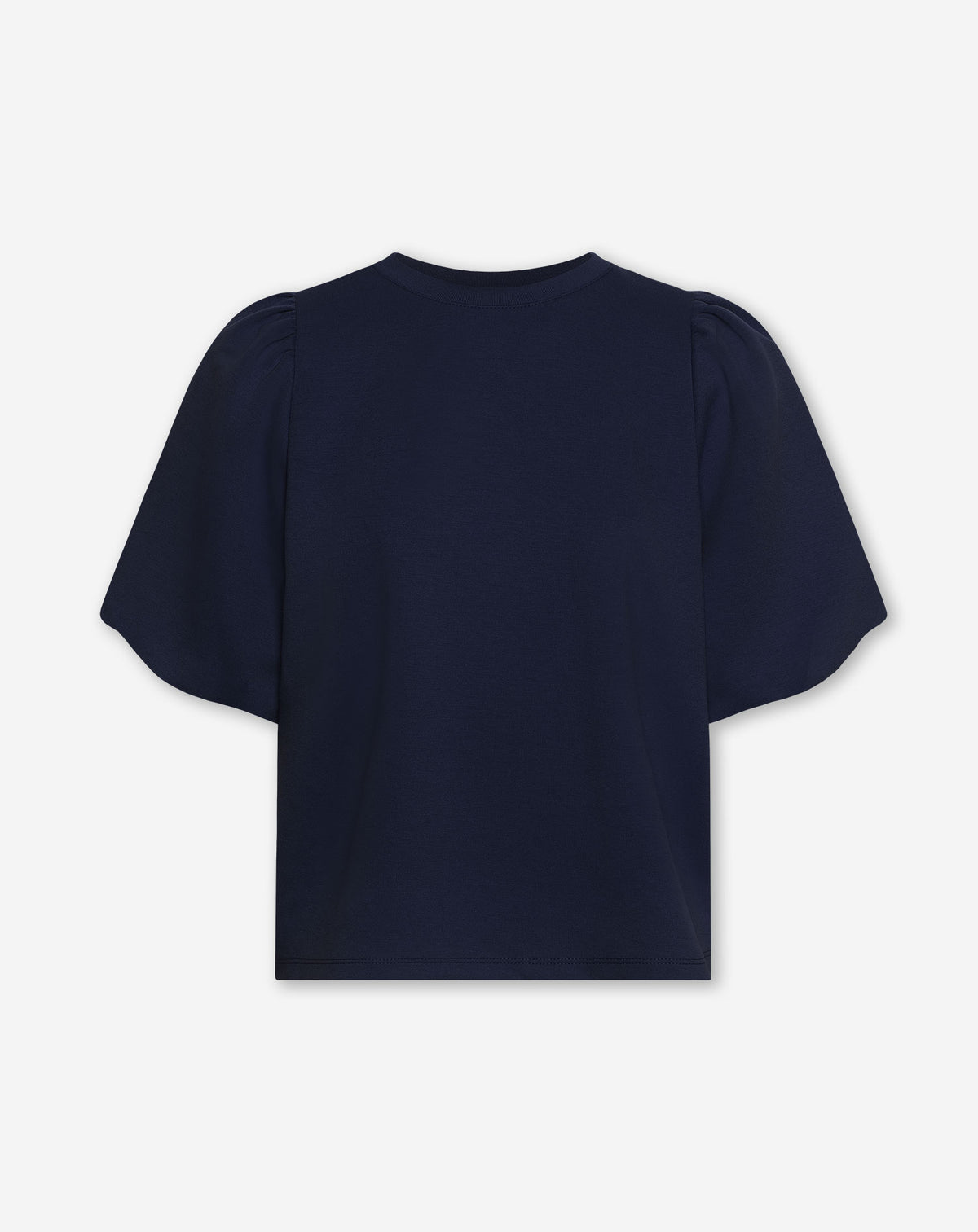 SCUBA SHORT PUFF SLEEVE SWEATER MARINEBLAUW