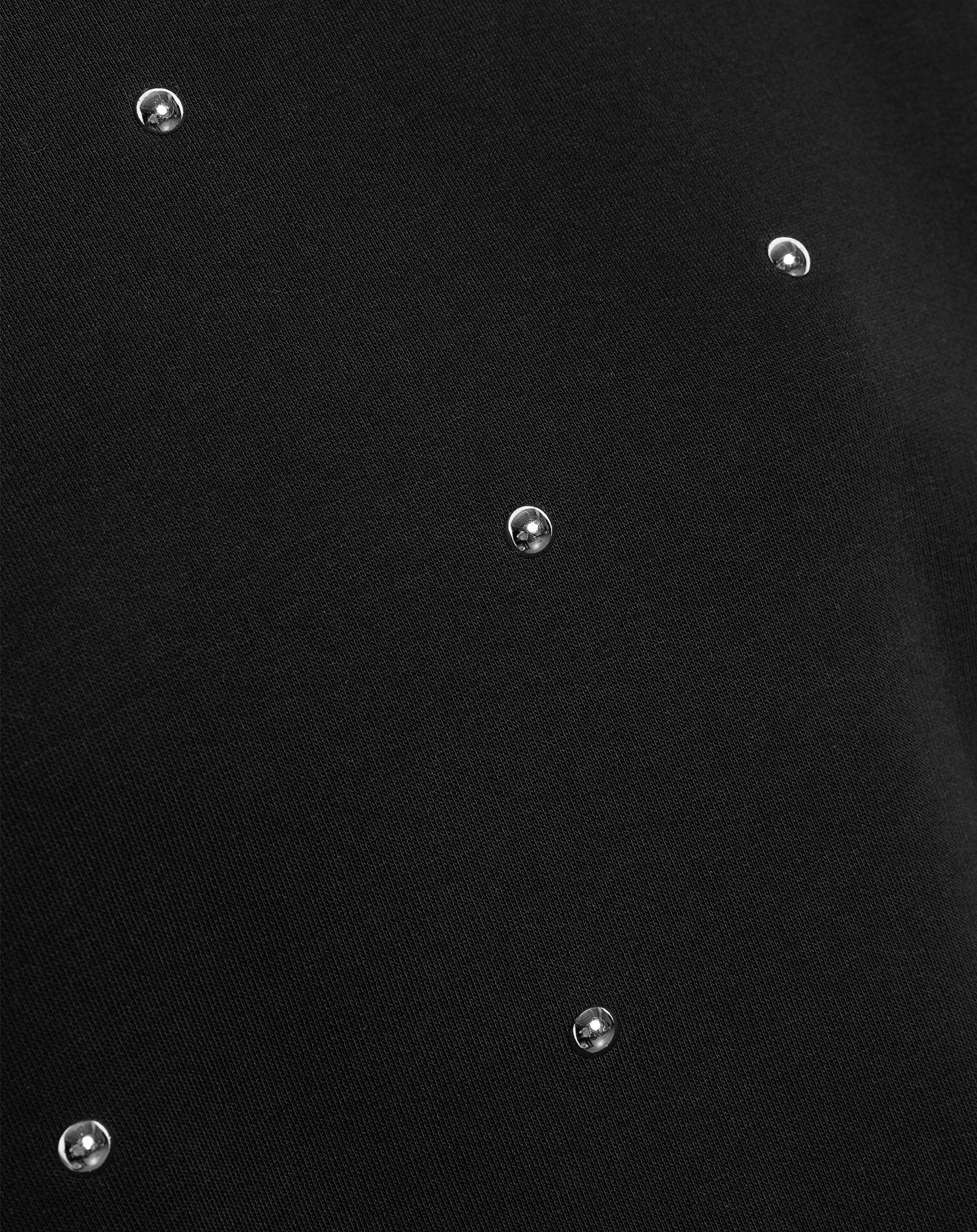 BOLD STUDS SWEATER ZWART