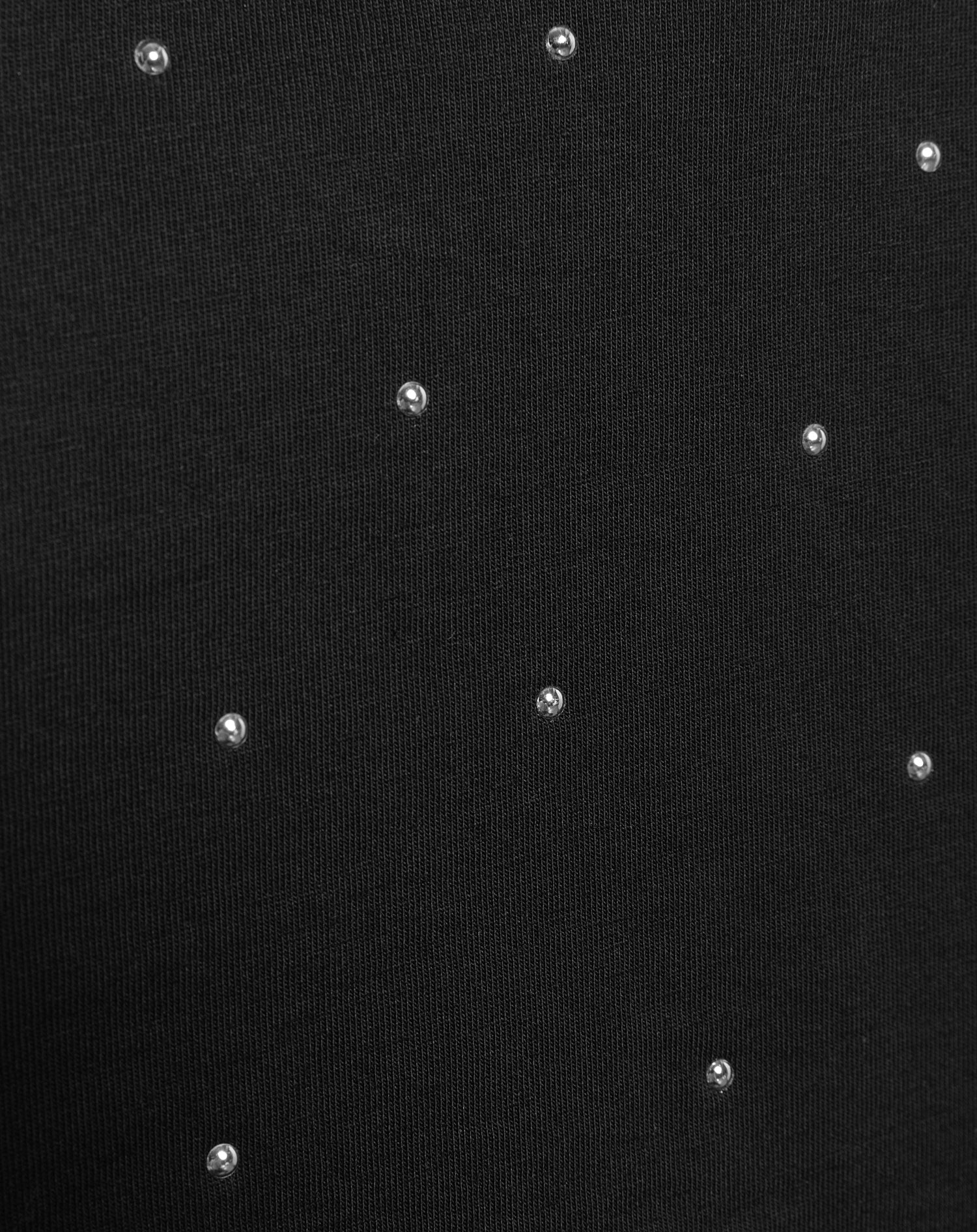 STUDS OVERSIZED TEE BLACK