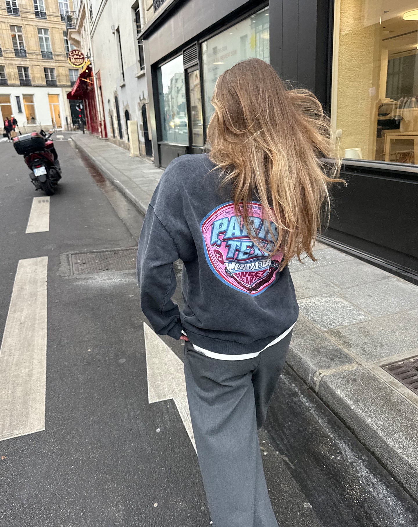 PARIS TEXAS SWEATER ACID GREY