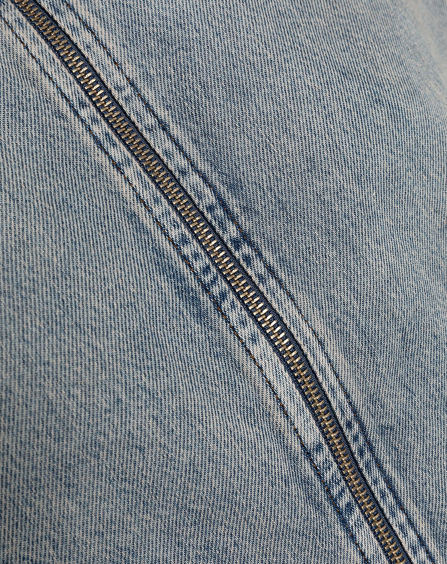 LOTTE BUBBLE HEM JACKET VINTAGE BLAUW