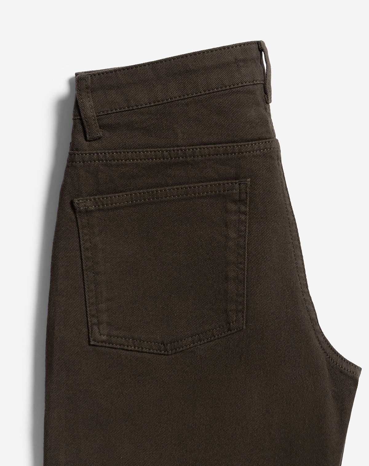 ELVY CROSSOVER WIDE LEG JEANS BRUIN