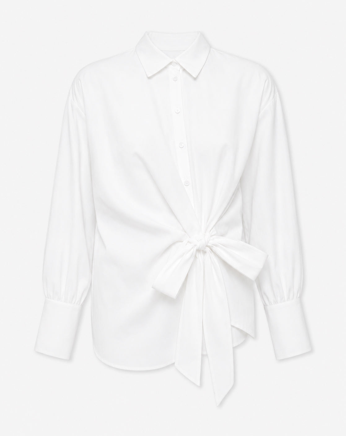 SALLY OVERSIZED WRAP BLOUSE WIT