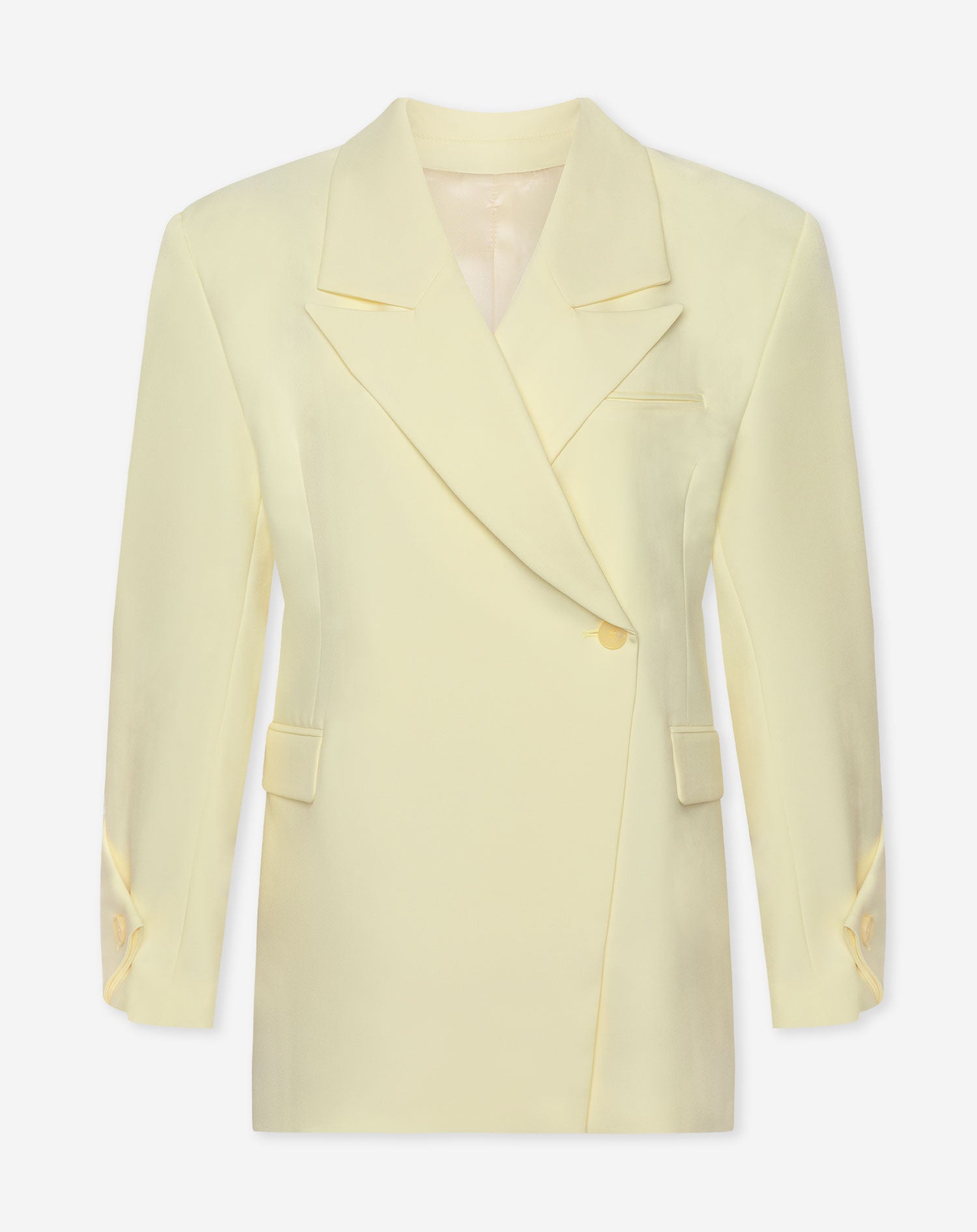 LYA OVERSIZED TWISTED SLEEVE BLAZER BOTERGEEL