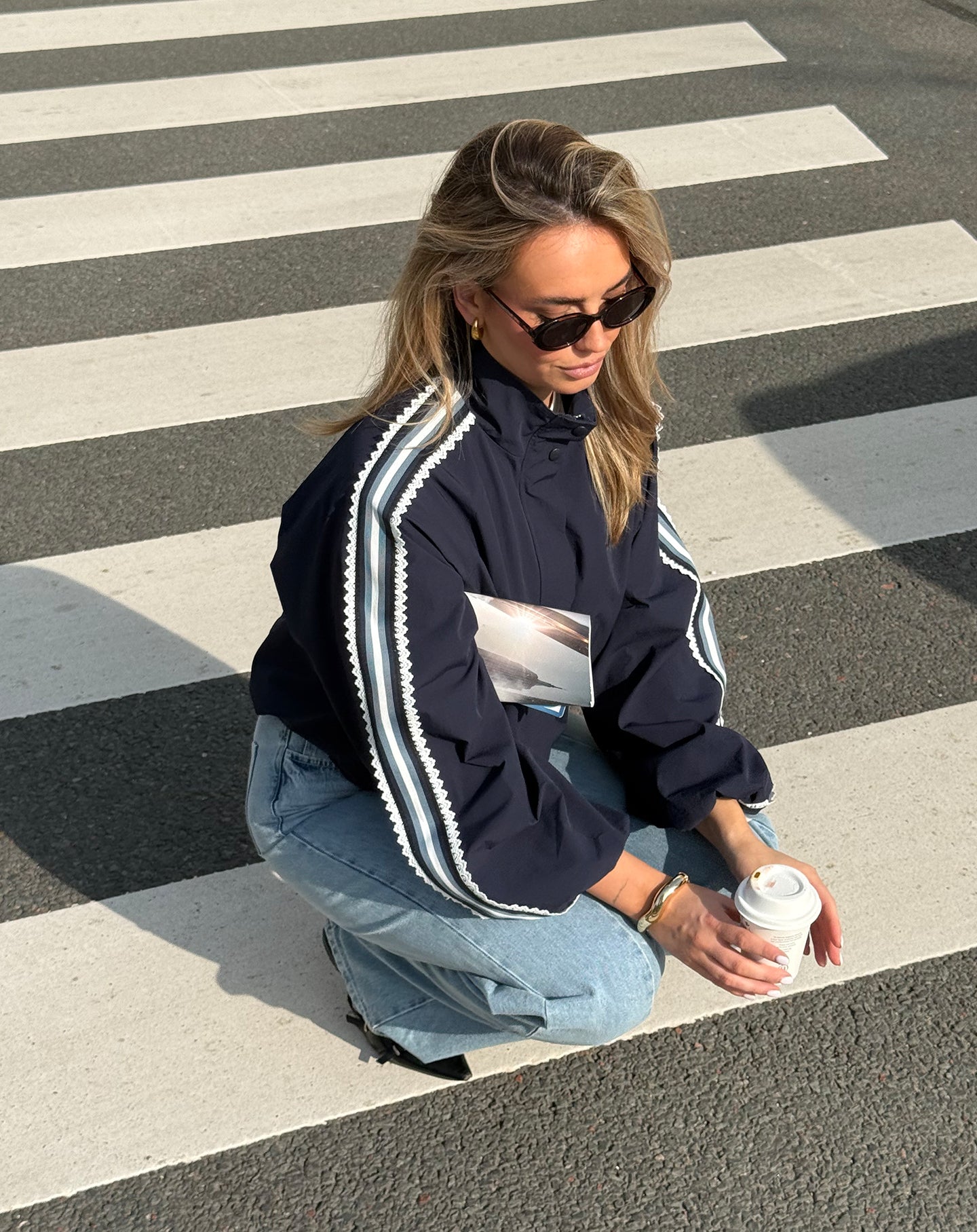 BEX TRACK JACKET DARK BLUE