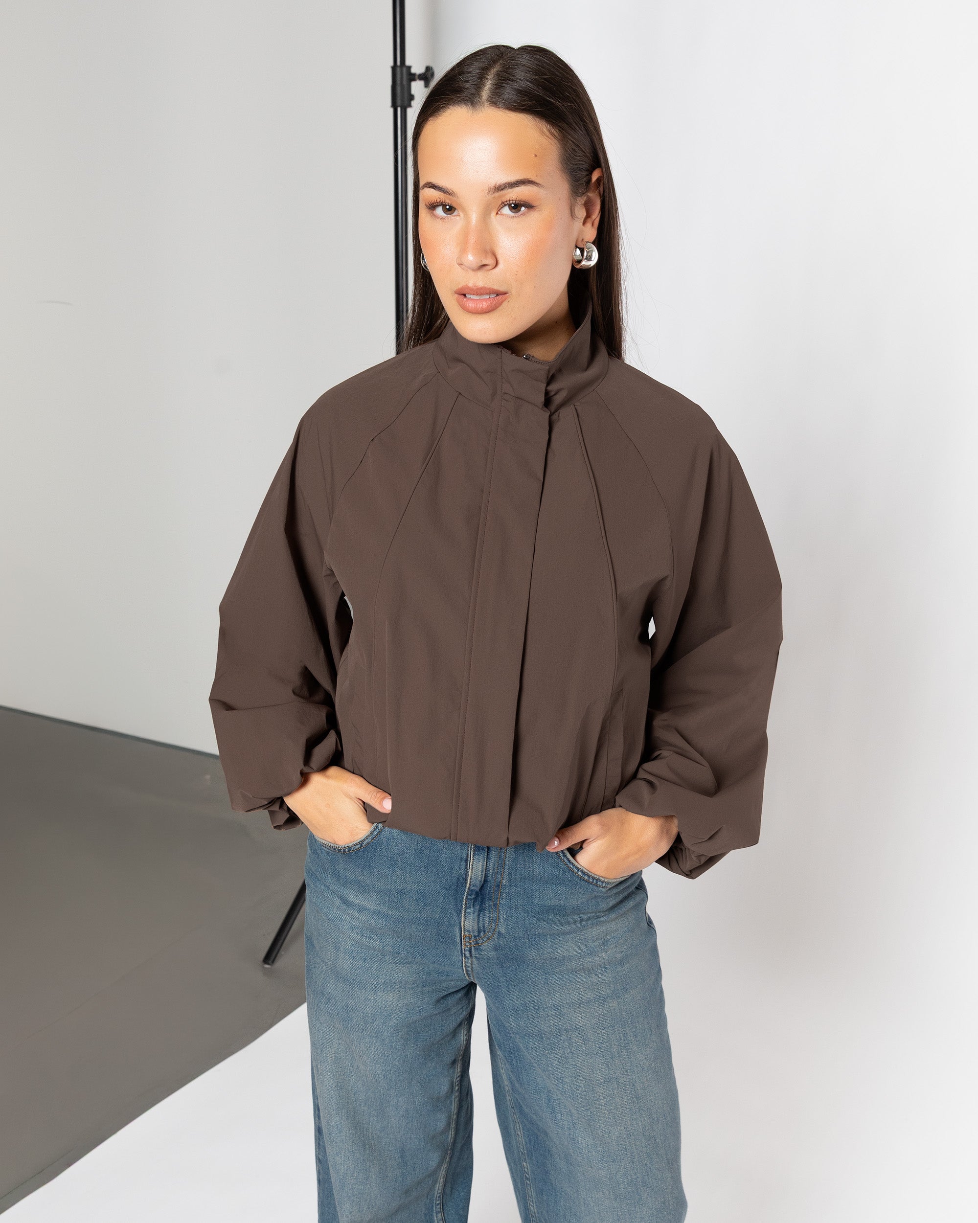 BRUNA TRACK JACKET BRUIN