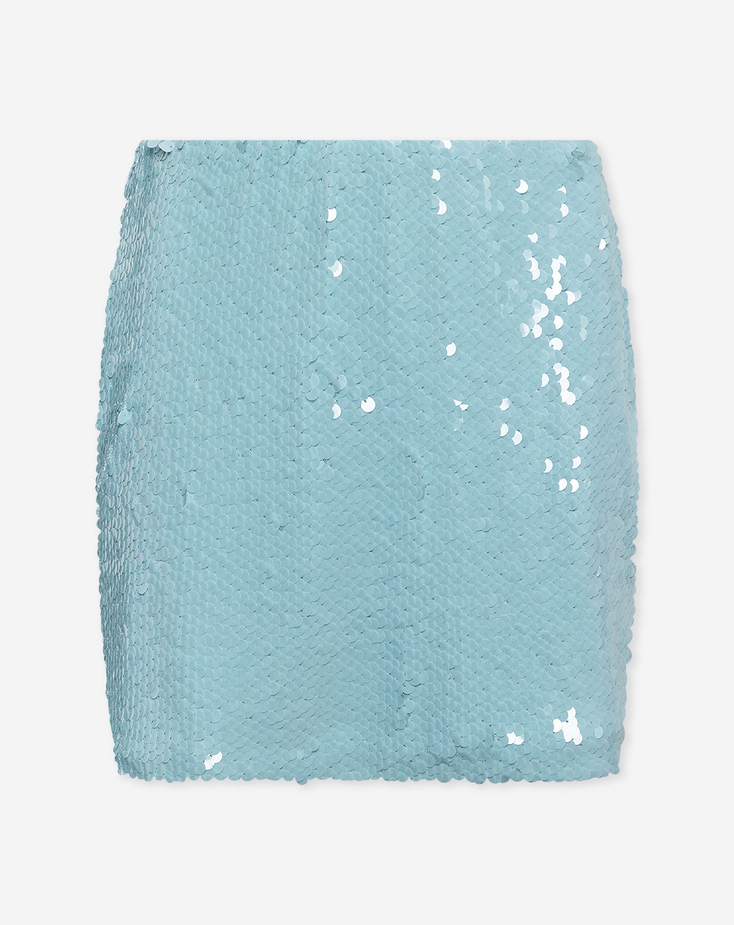 MAVI SEQUIN SKIRT LIGHT BLUE