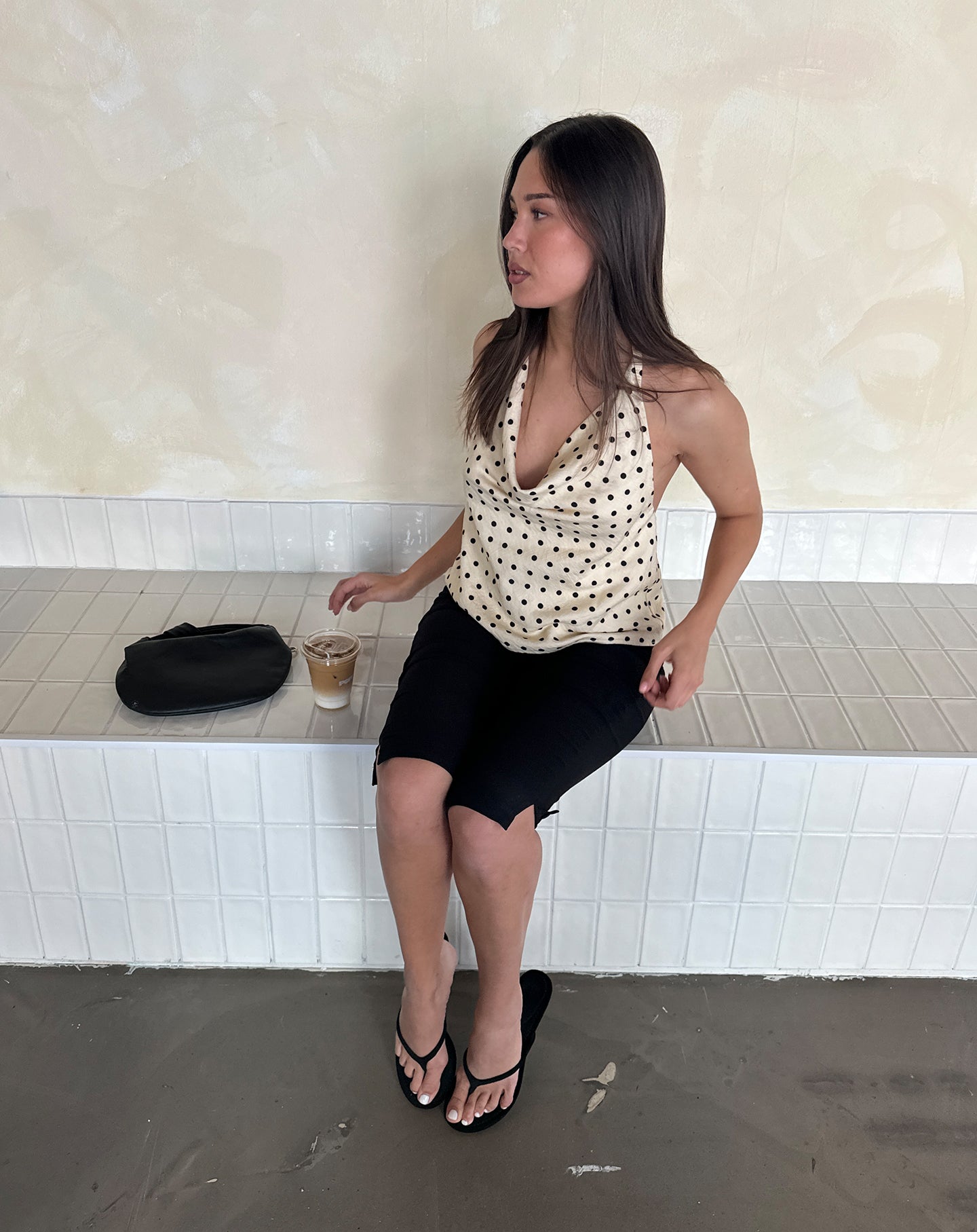 RENA HALTER TOP BOTERGEEL DOT