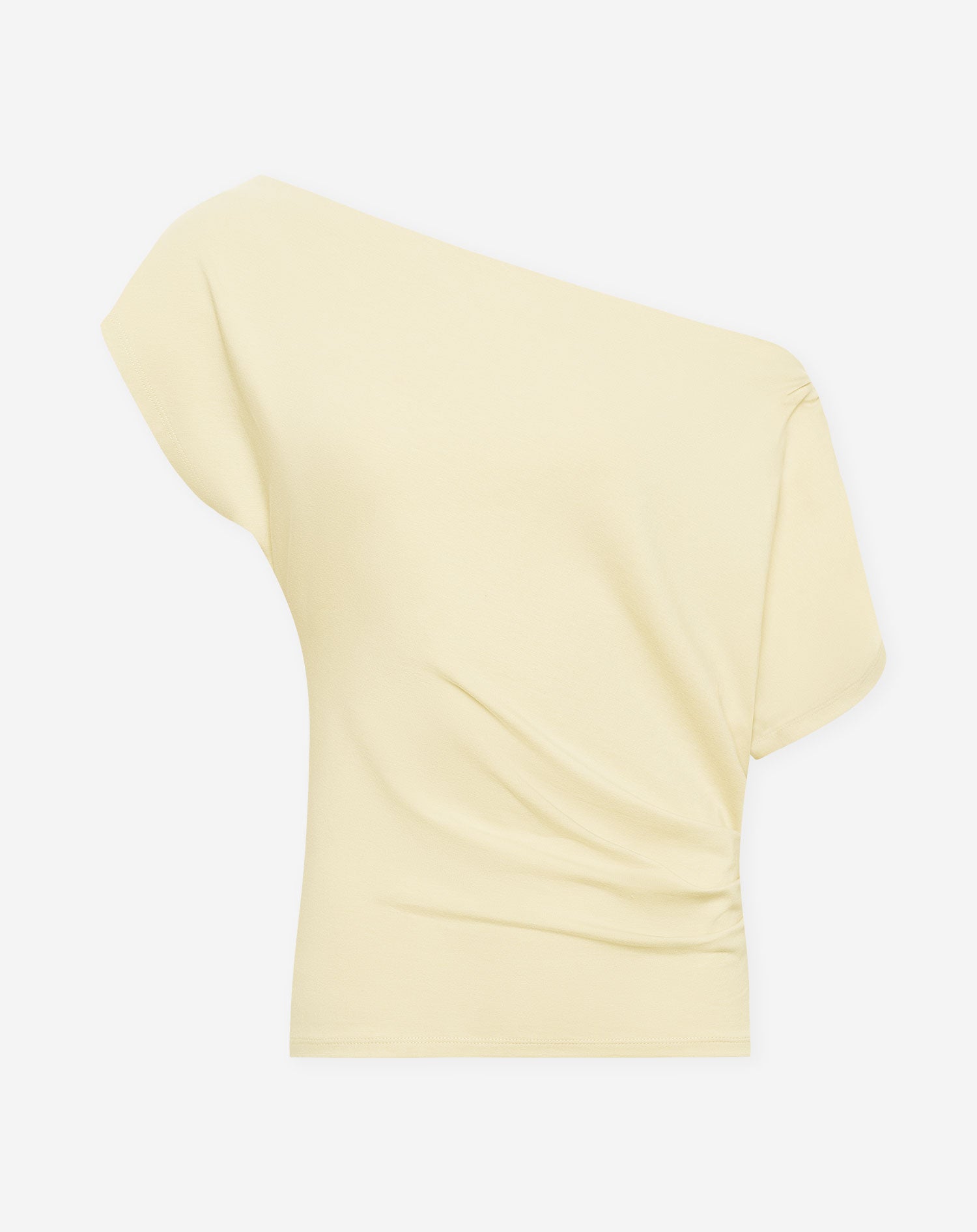 OFF SHOULDER PLEAT TOP BOTERGEEL
