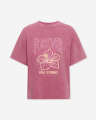 FOREVER OVERSIZED TEE ACID ROZE