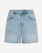 COMFORT MOM DENIM SHORT LICHTBLAUW