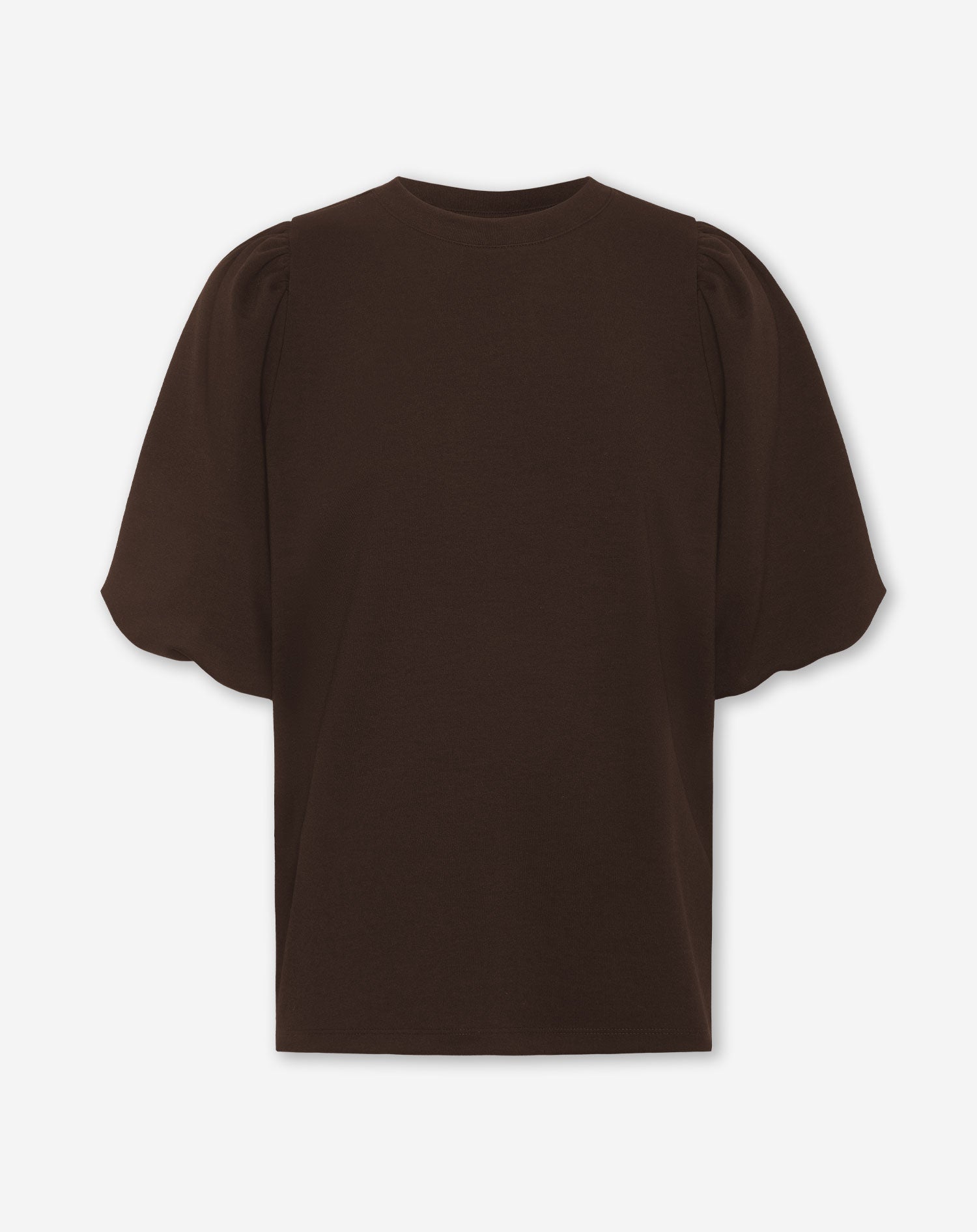 SCUBA SHORT PUFF SLEEVE SWEATER MATERNITY BRUIN