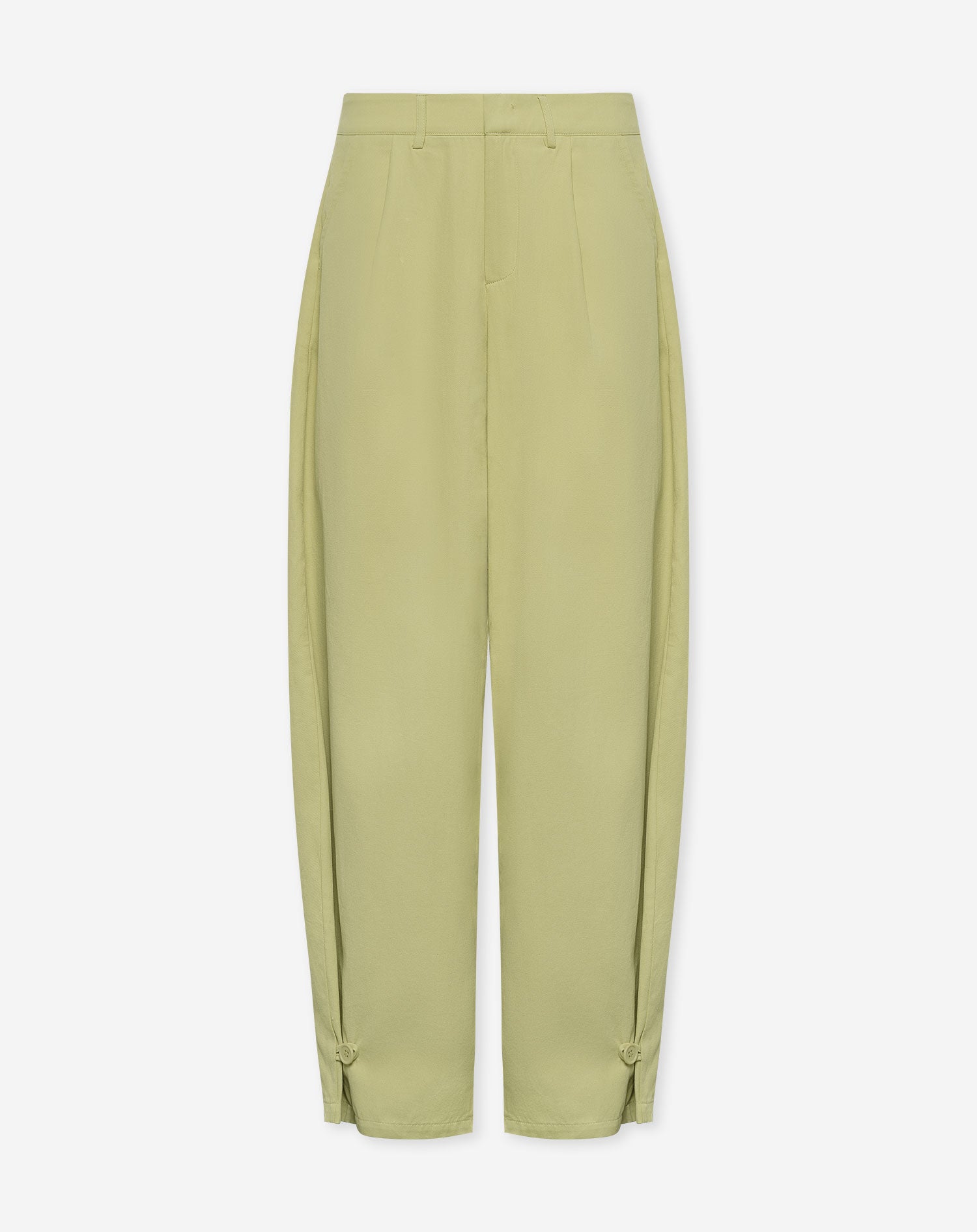 GIA TWISTED LEG PANTS GROEN