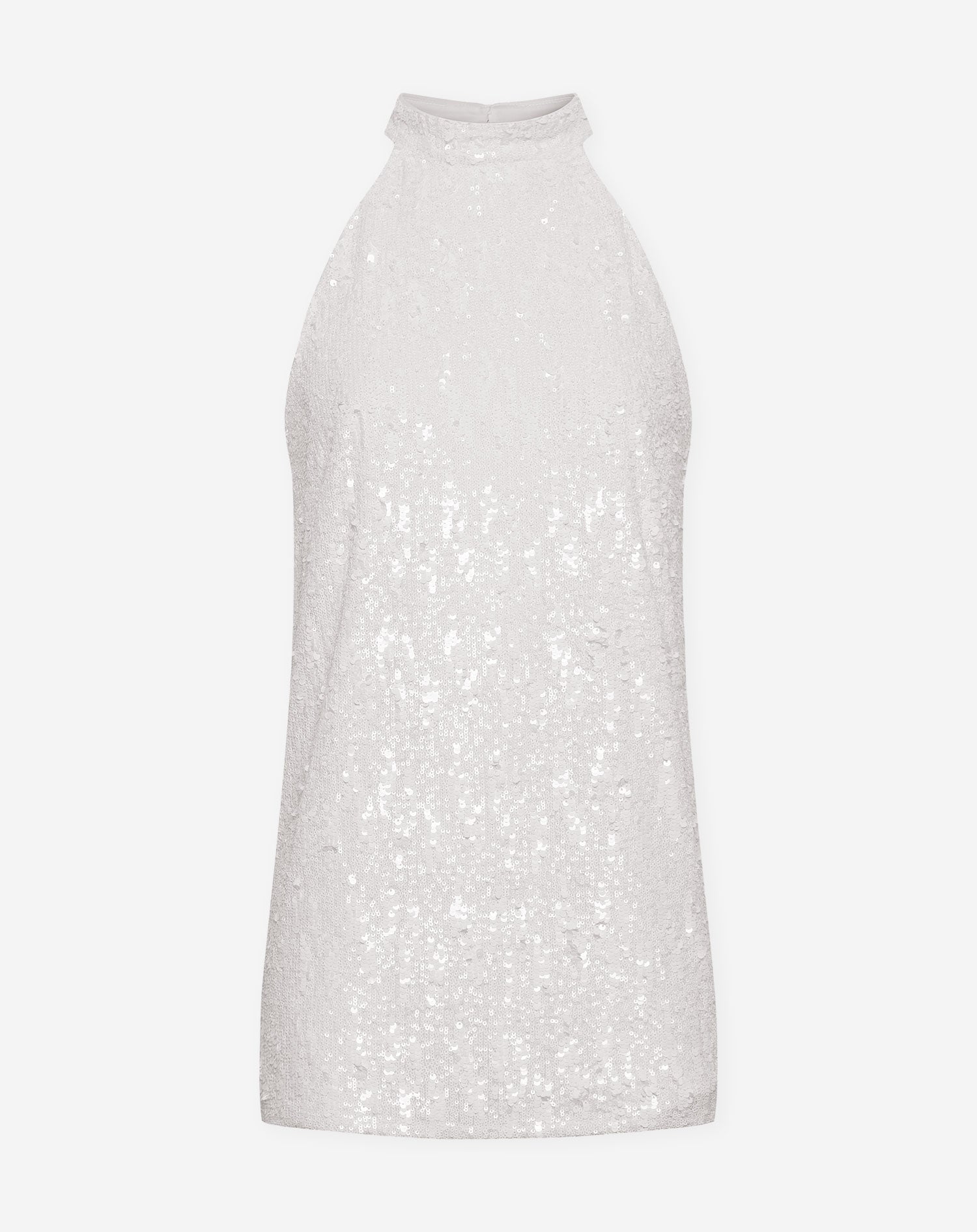 COLETTE SEQUINS HALTER DRESS WIT