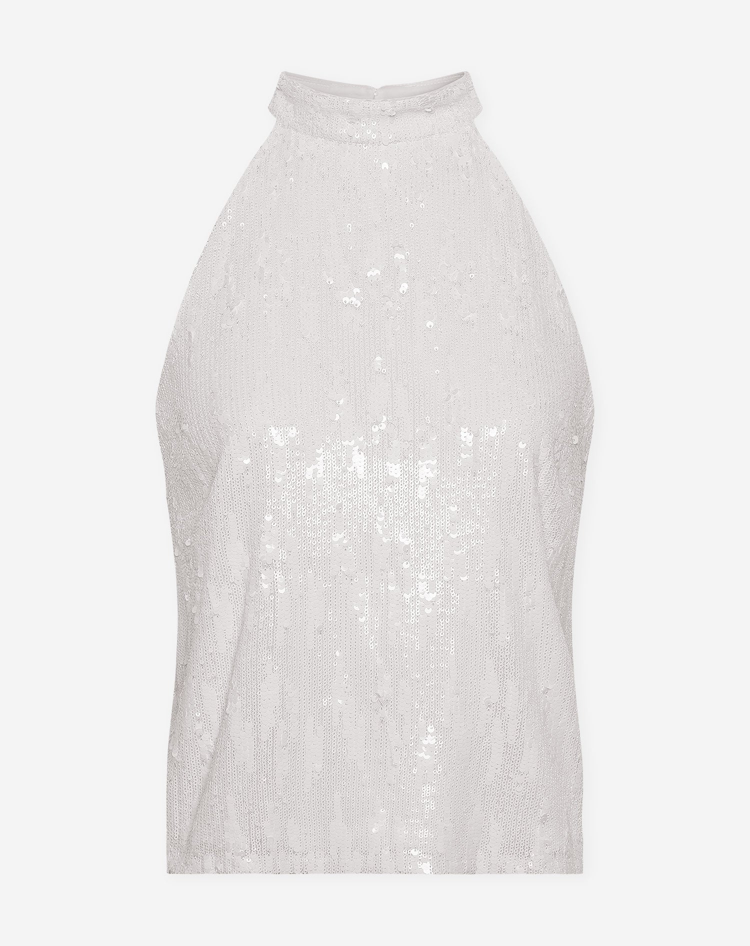COLETTE SEQUINS HALTER TOP WIT